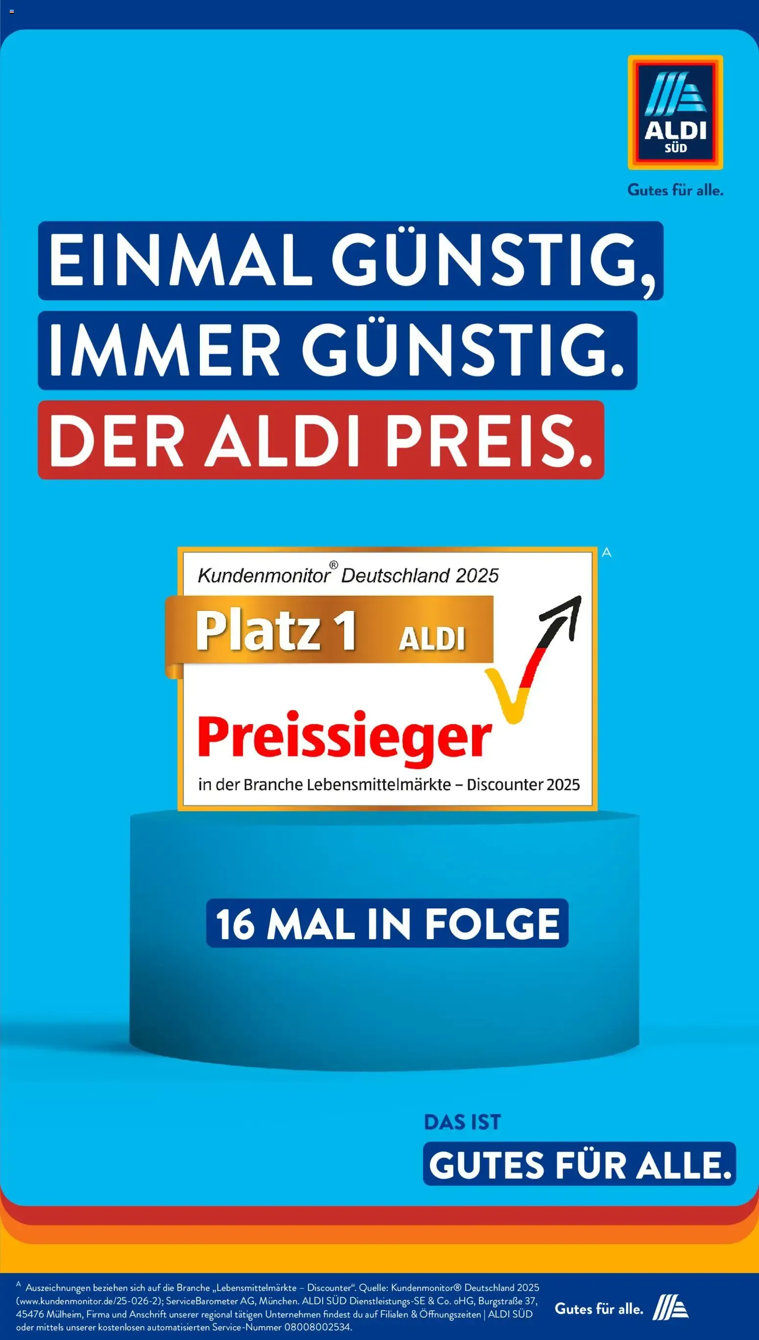 Aldi Süd Sonderprospekt (ab 17.08.2026) zum Blättern von 17. August bis 12. August 2026 - Prospekt seite 43