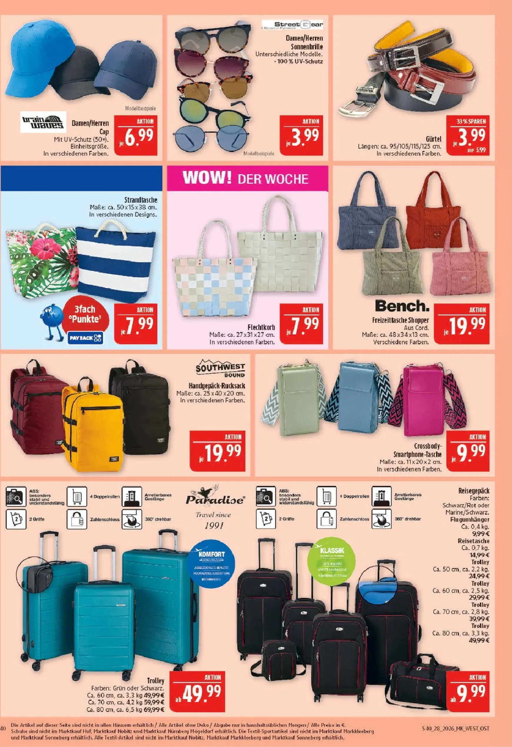 Marktkauf Prospekt – von Montag 06.07.2026 bis Samstag 11.07.2026 von 6. Juli bis 11. Juli 2026 - Prospekt seite 40