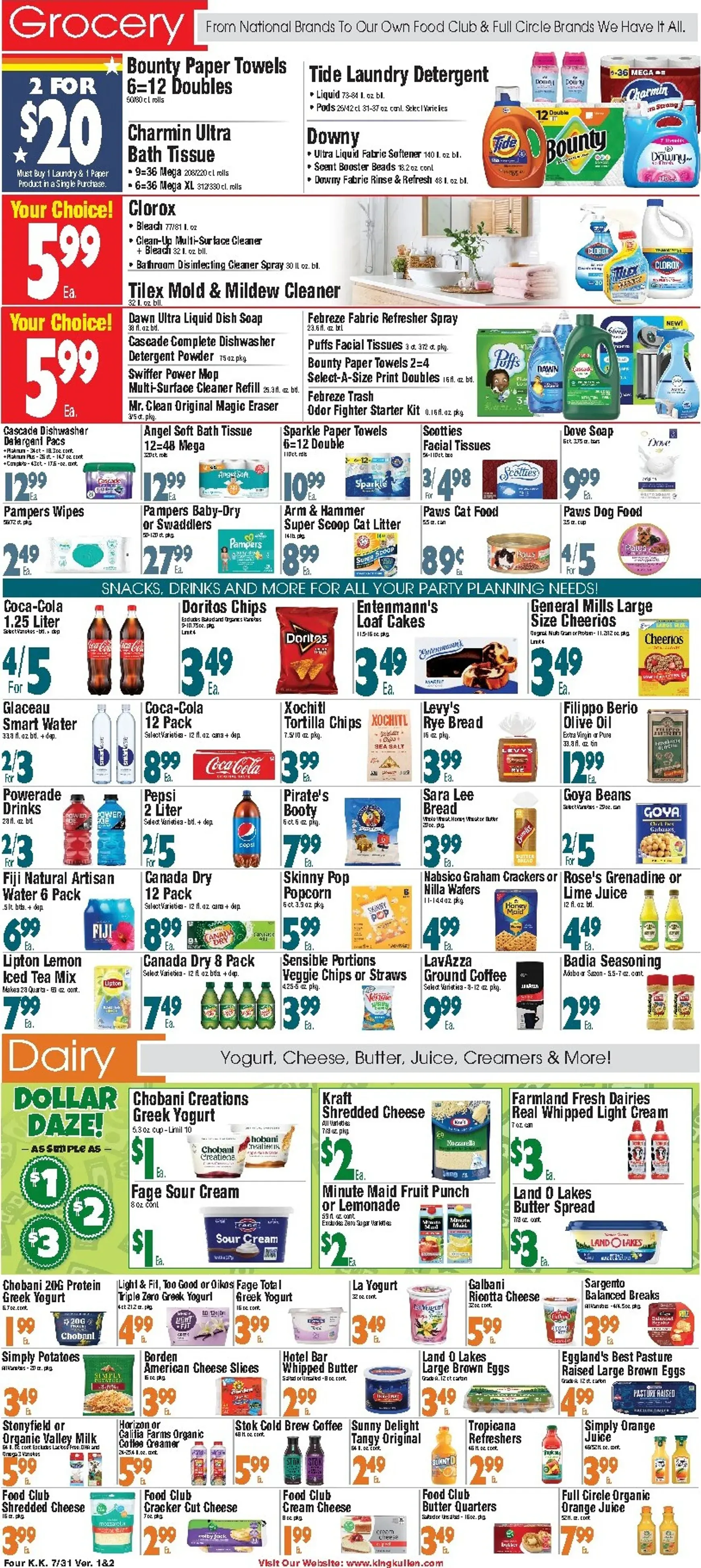 Weekly ad King Kullen: Dollar Daze Sale from July 31 to August 6 2026 - Page 4