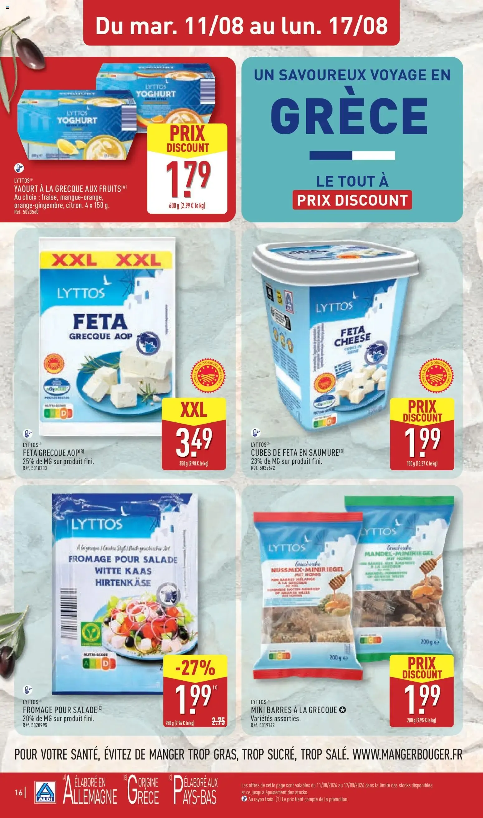 Catálogo de ofertas Aldi del 11 al 17 de agosto du 11 août au 17 août 2026 - Catalogue page 18