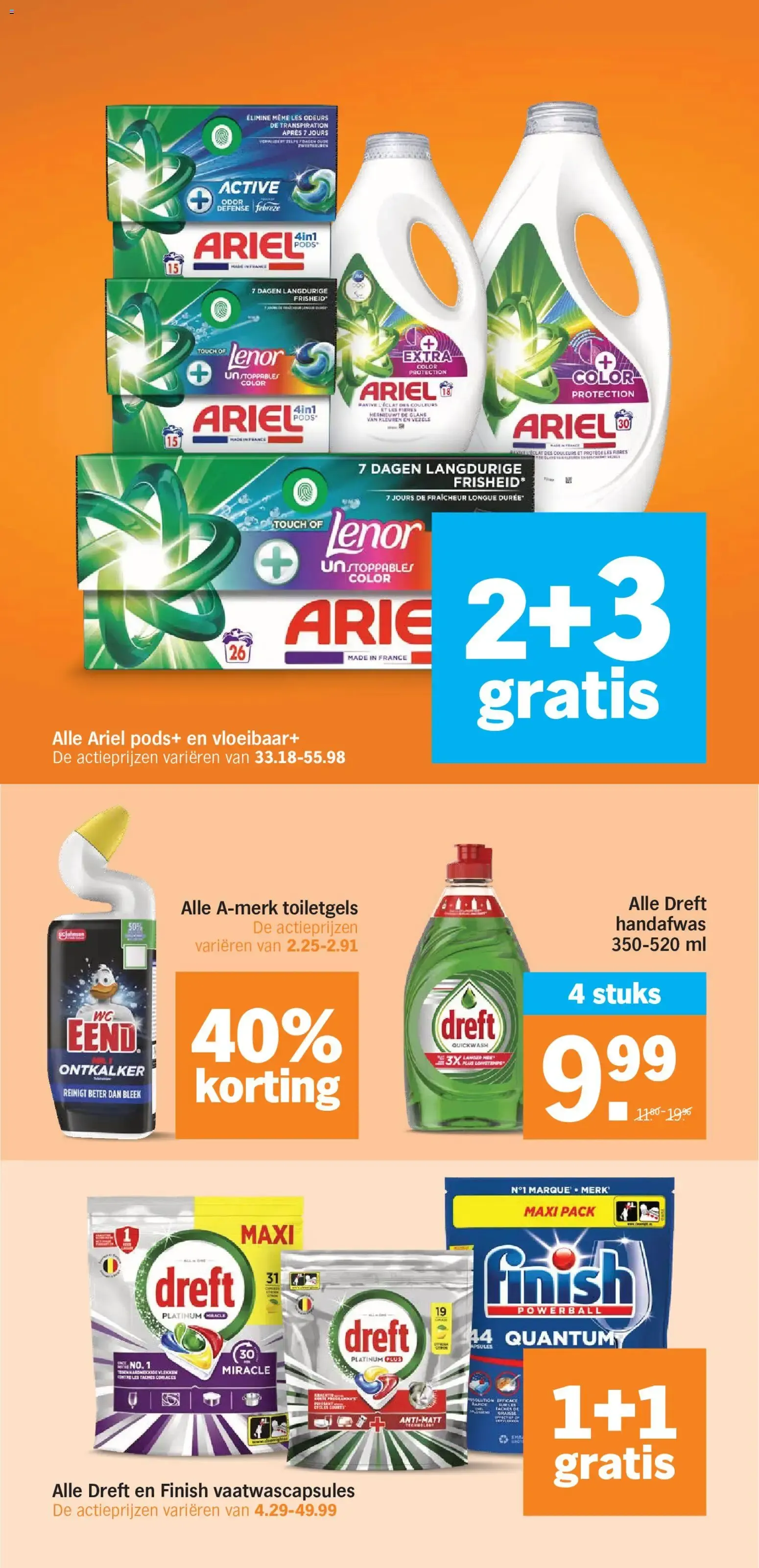 AH Bonus: 1+1 gratis en pasta's y salsas van 26 oktober tot 1 november 2026 - Folder pagina 30