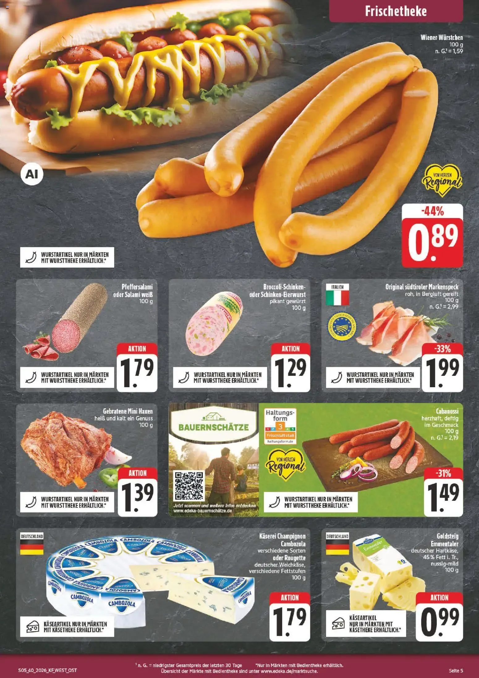 nah & gut Prospekt (ab 28.09.2026) zum Blättern von 28. September bis 2. Oktober 2026 - Prospekt seite 5