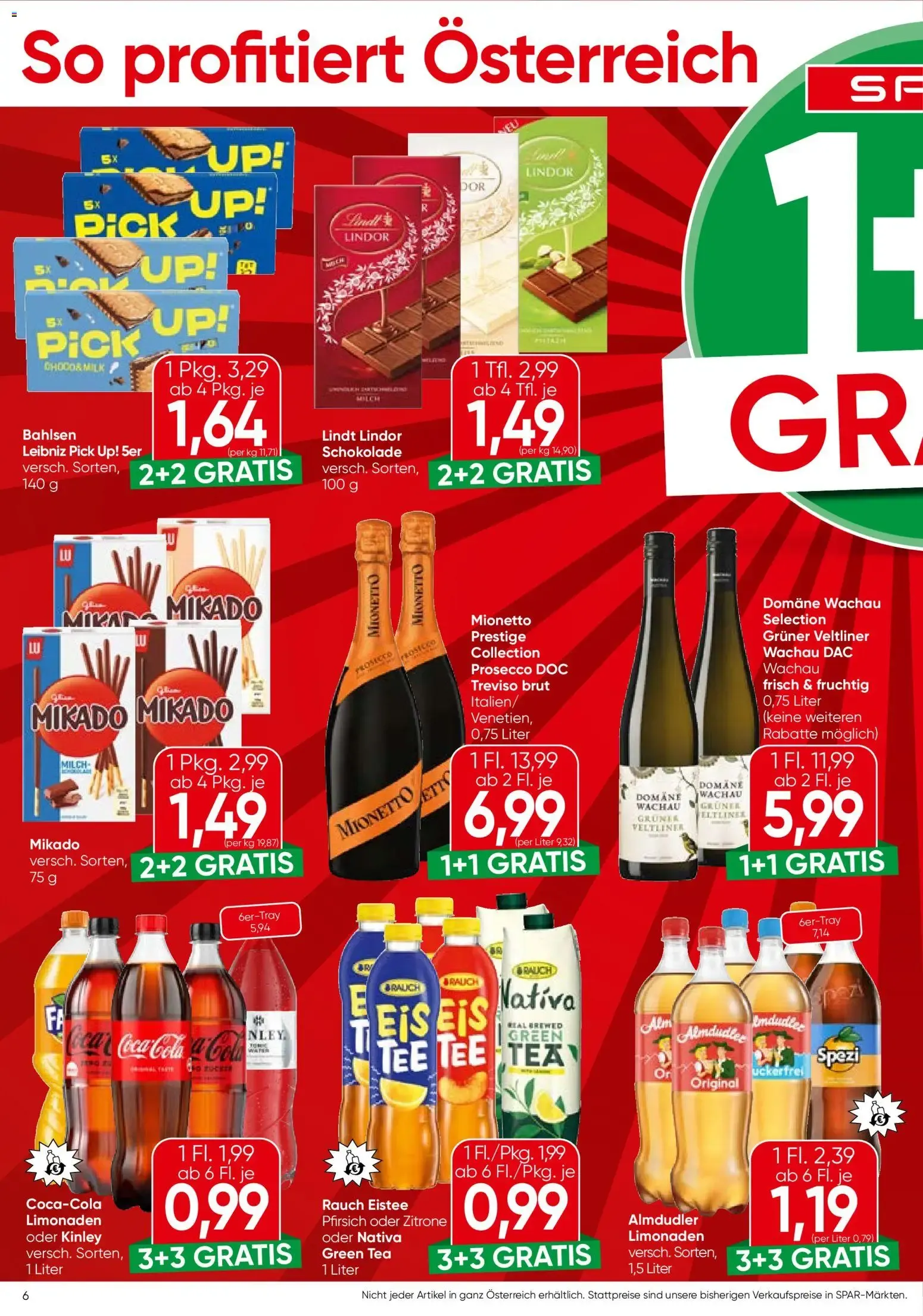 Spar Flugblatt (24.09.2026) - Angebote und Prospekt von 24. September bis 7. Oktober 2026 - Flugblätt seite  6