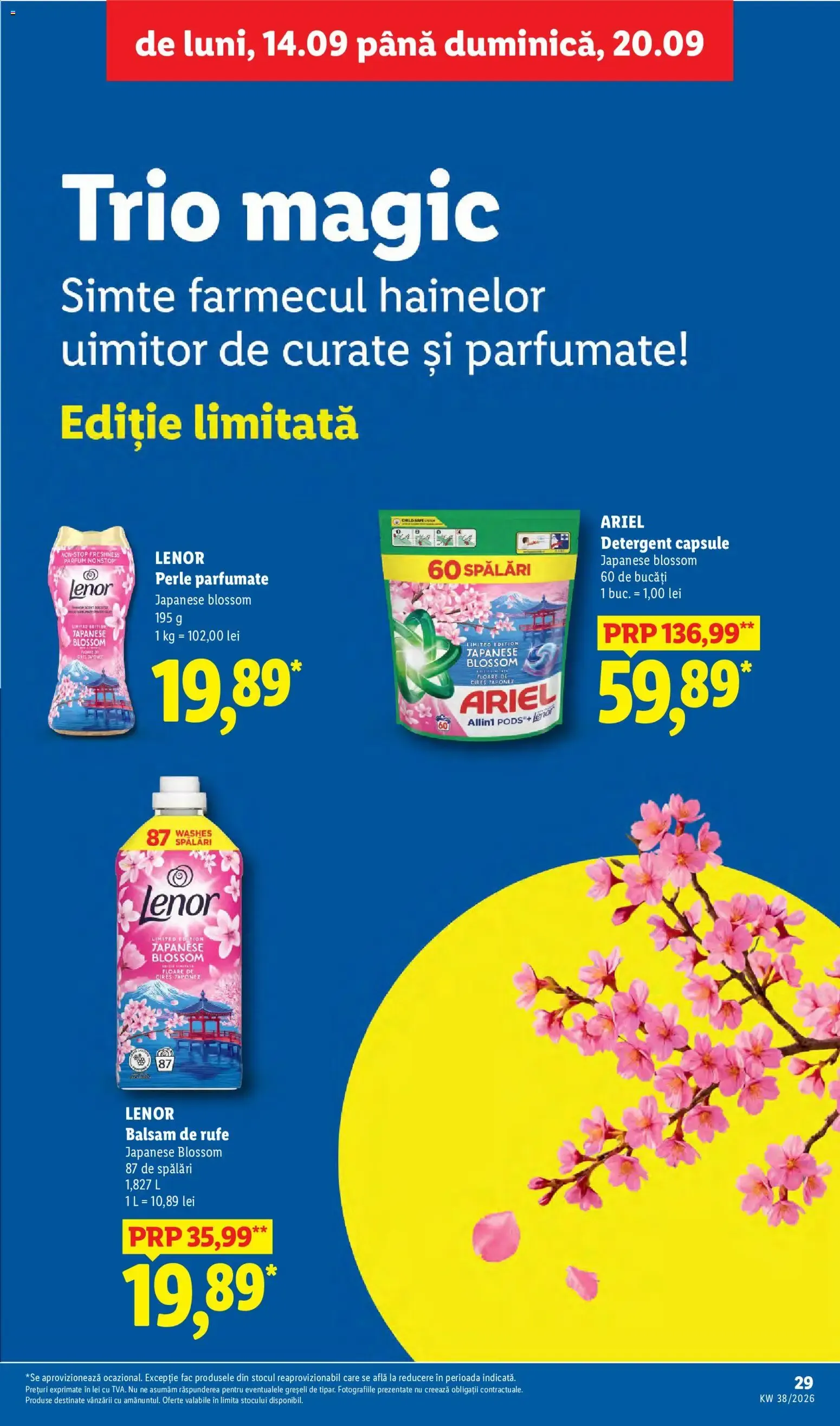Catalog Ieftin și înainte, și după ziua de salariu. de la 14 septembrie până la 20 septembrie 2026 - Revista Pagina 29