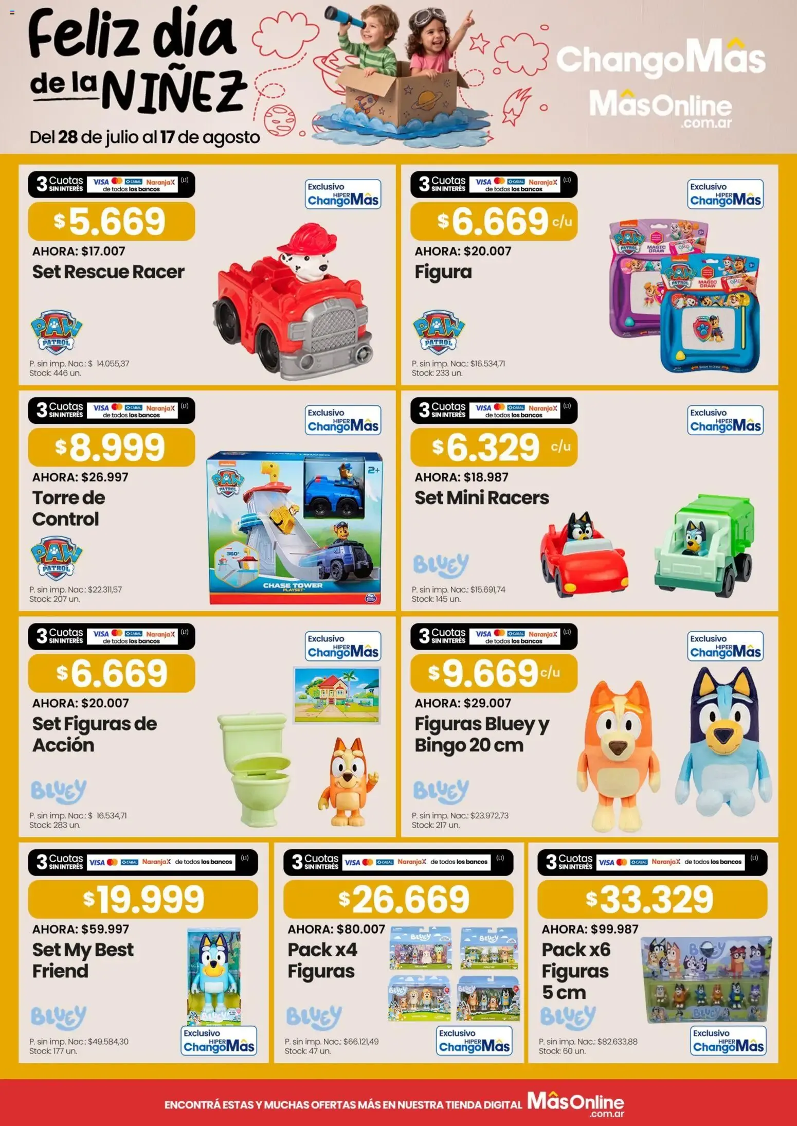 Ofertas de Changomas Feliz dia de la Niňez || del 28/07/2026 - 17/08/2026 || Catálogo 28 de julio al 17 de agosto 2026 - Página 8 del catálogo