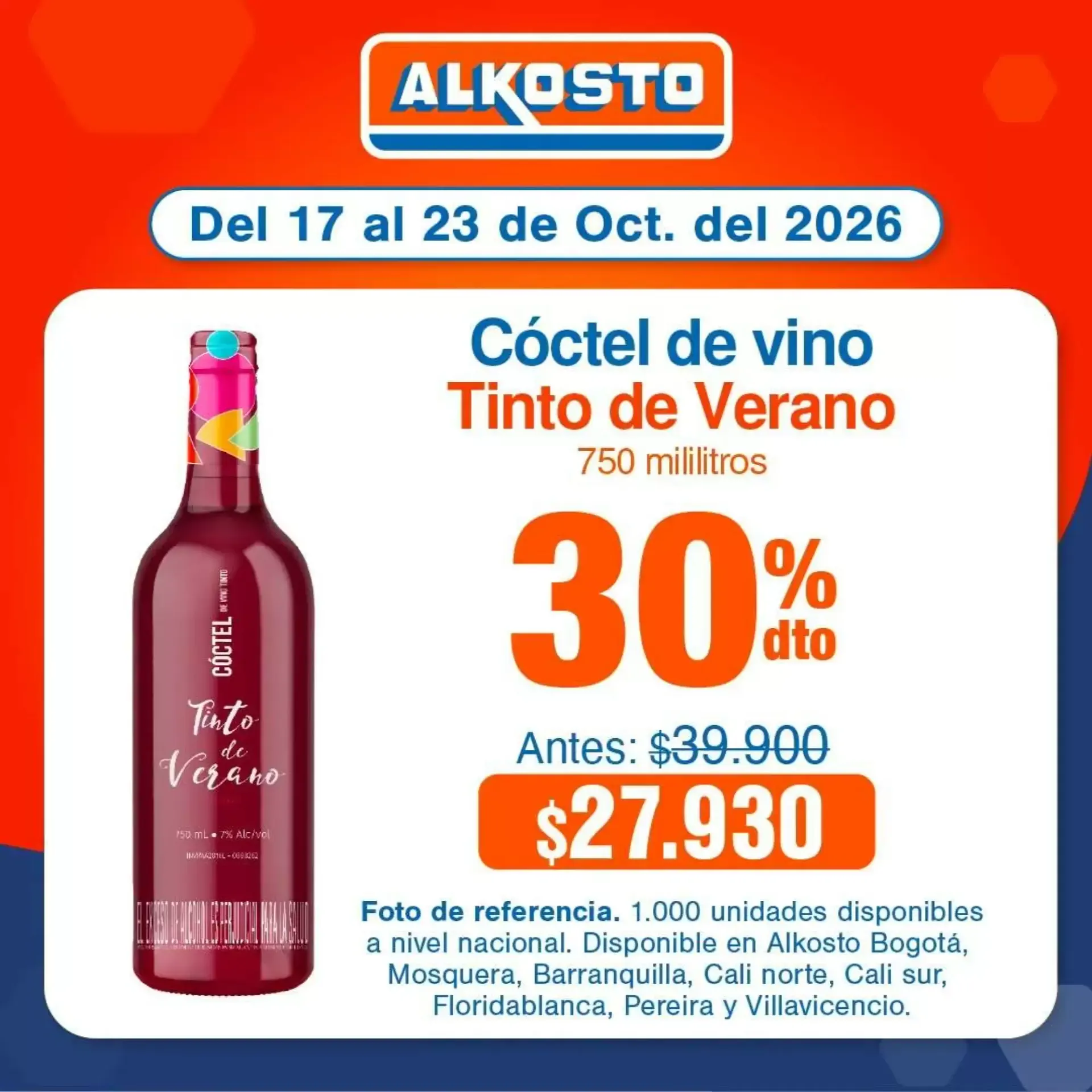 Catalogo de Alkosto - Especial de licores para Celebrar 17 de octubre al 23 de octubre 2026 - Pag 4