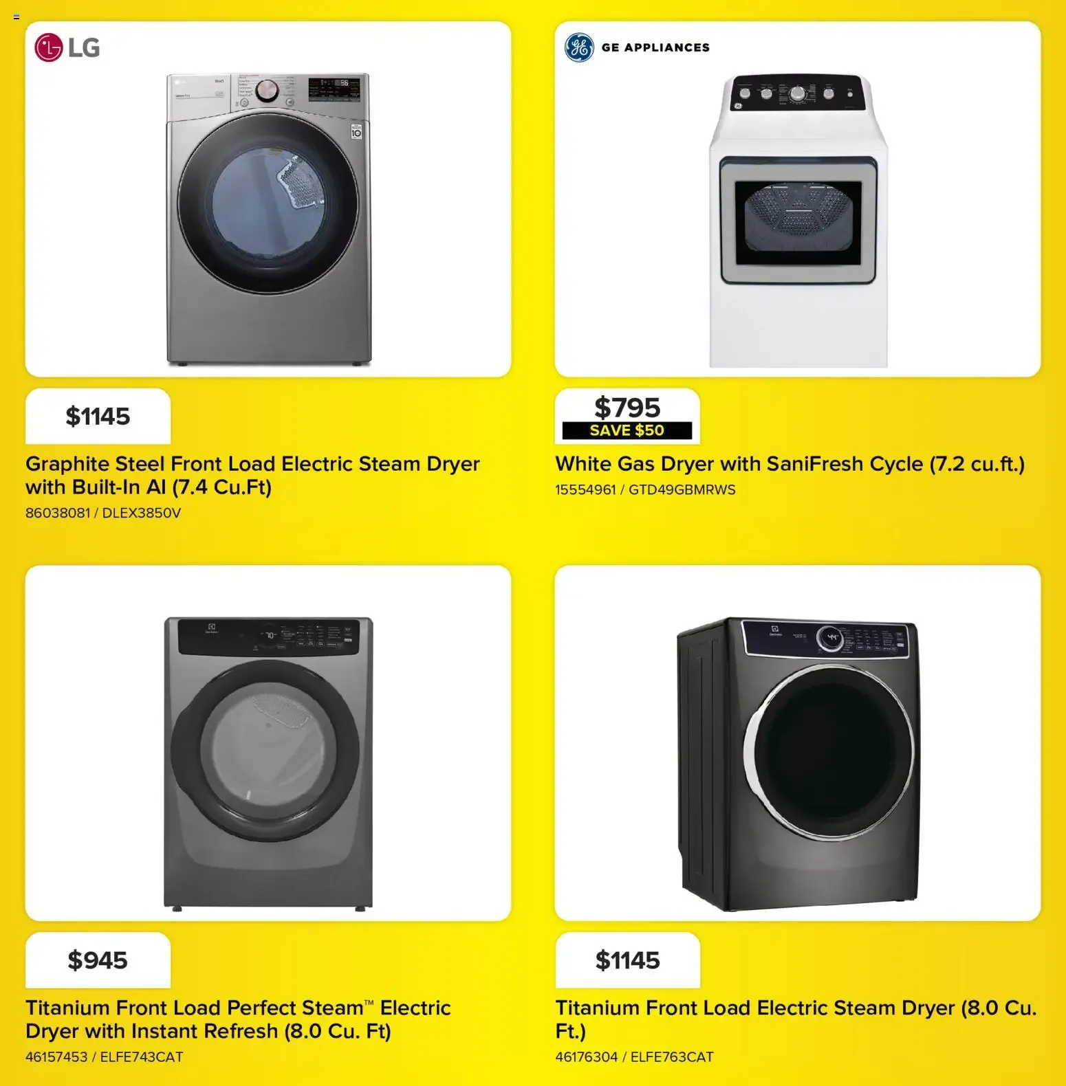 Leon's - BBFL appliances from Sep 3, 2026 > weekly specials & deals from September 3 to September 9 2026 - flyer page 4