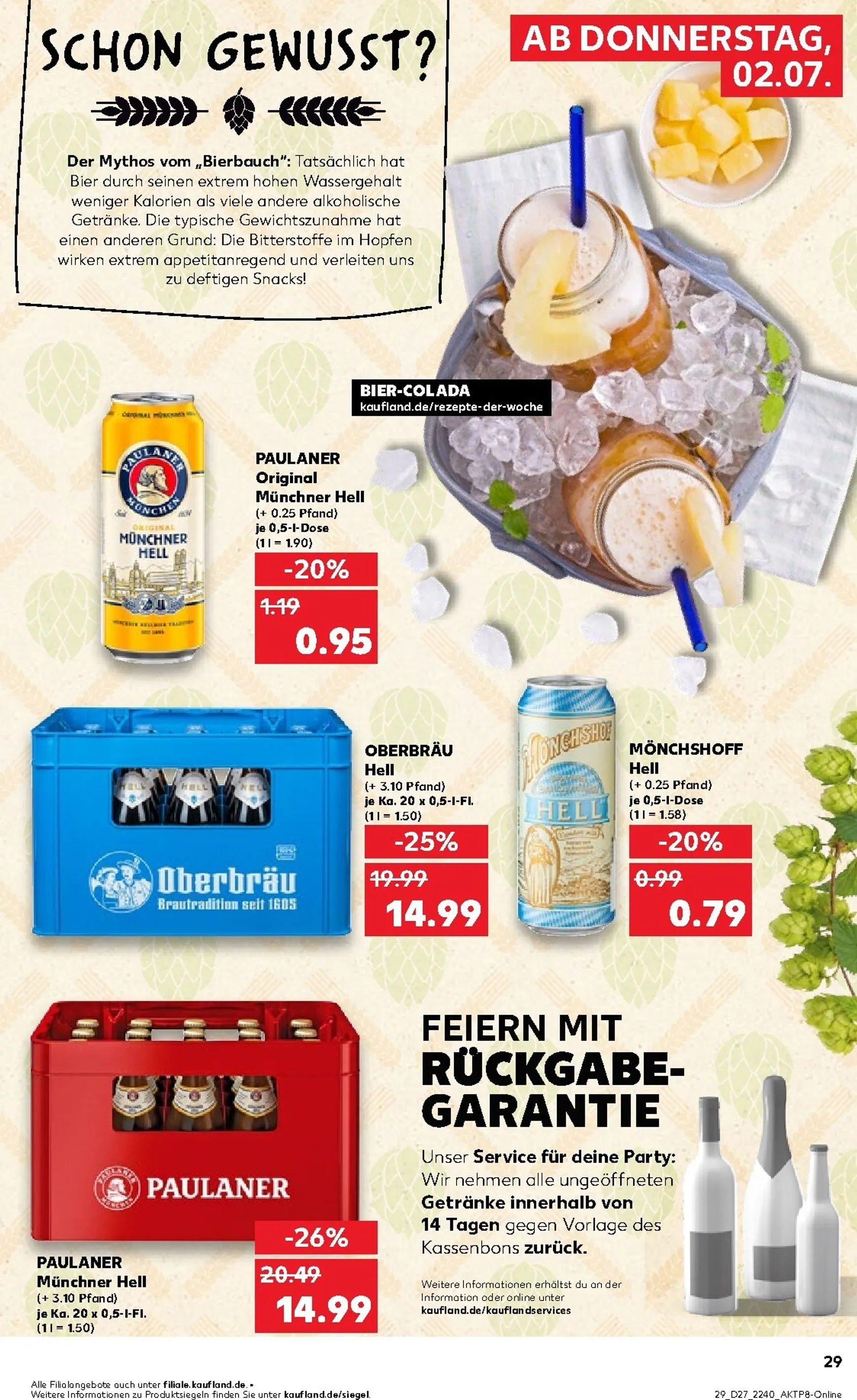 Kaufland Prospekt nächste Woche – von Donnerstag 02.07.2026 bis Mittwoch 08.07.2026 von 2. Juli bis 8. Juli 2026 - Prospekt seite 28