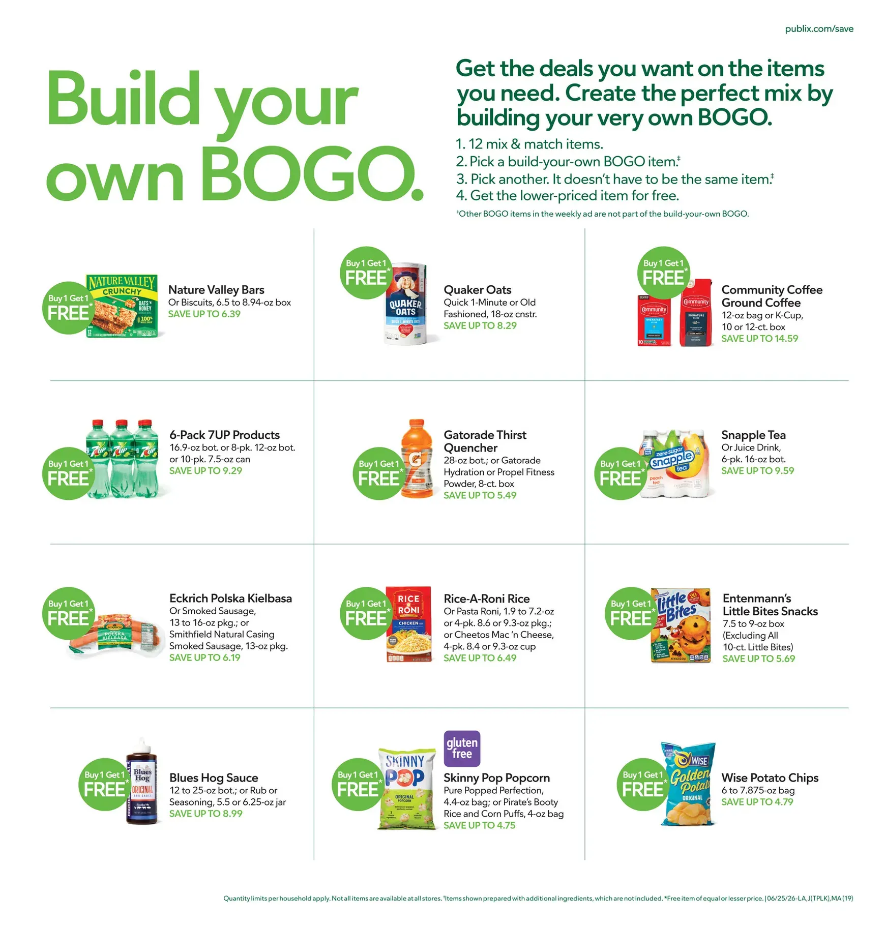Weekly ad Current Publix leaflet valid from Thursday 06/25/2026 to Wednesday 07/01/2026 from June 25 to July 1 2026 - Page 19