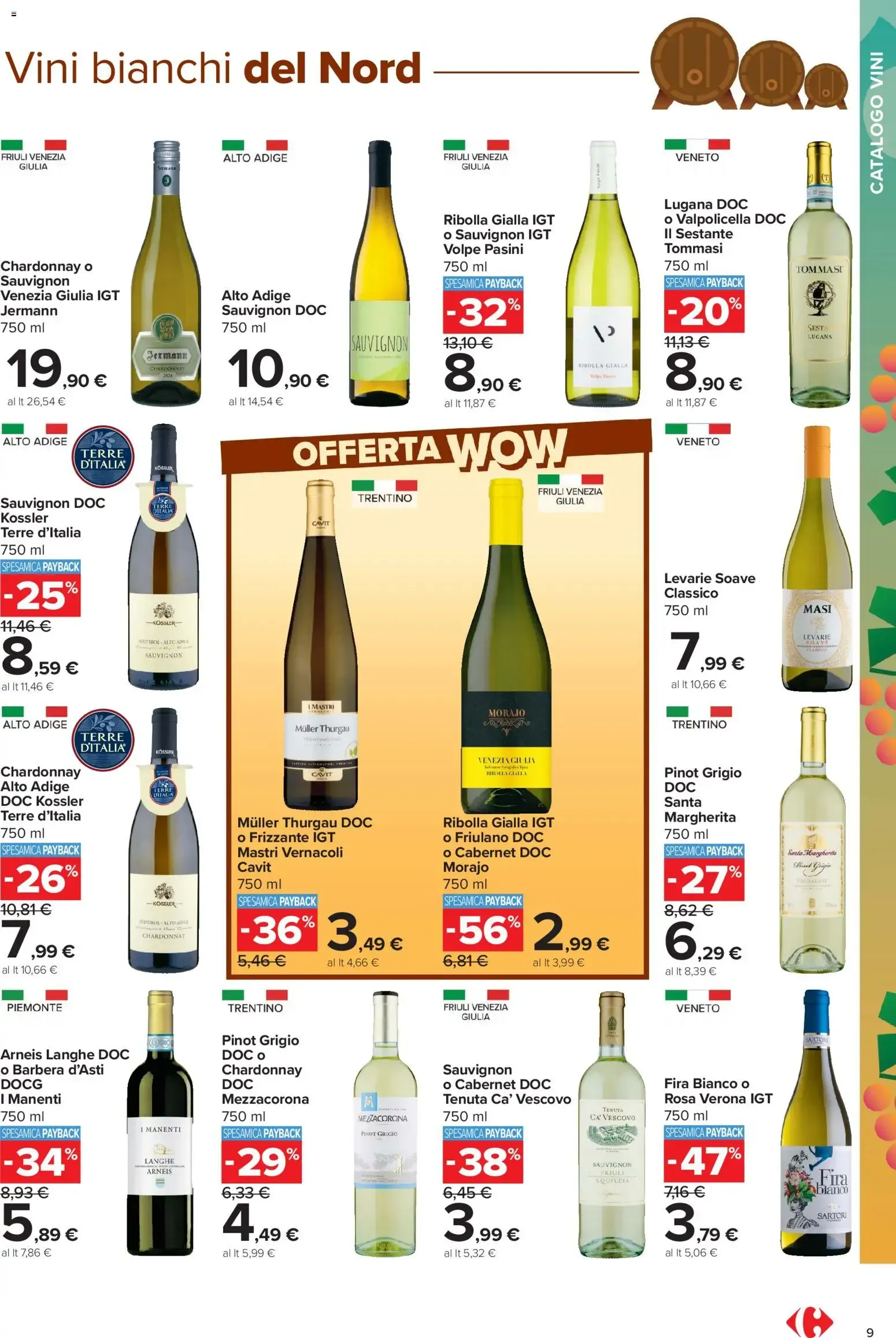 Carrefour market CATALOGO VINI DALLA TERRA AL CALICE da 5 ottobre a 8 novembre di 2026 - Pagina del volantino 9