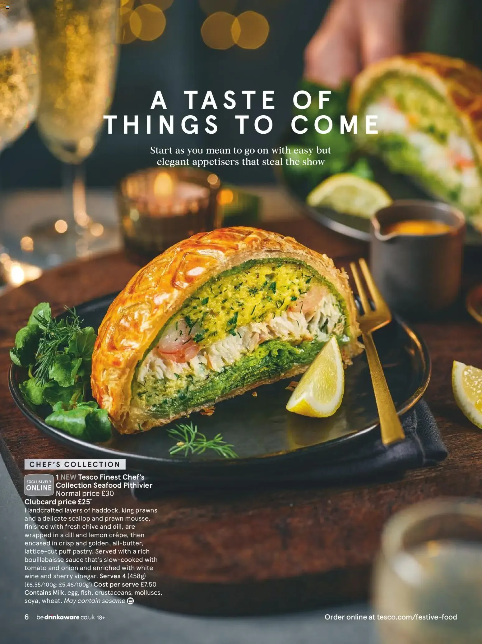 TESCO finest FESTIVE FOOD TO ORDER from 1 October to 31 October 2026 - Catalogue Page 6
