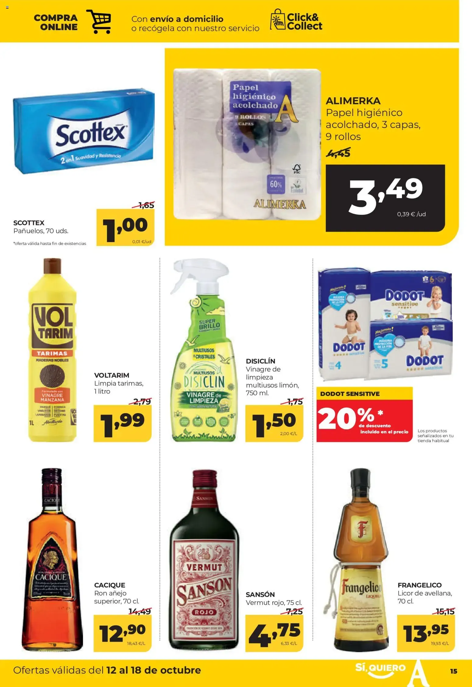Catálogo de Alimerka folleto del 12/10/2026 | Catálogo 12 de octubre al 18 de octubre 2026 - Página 17