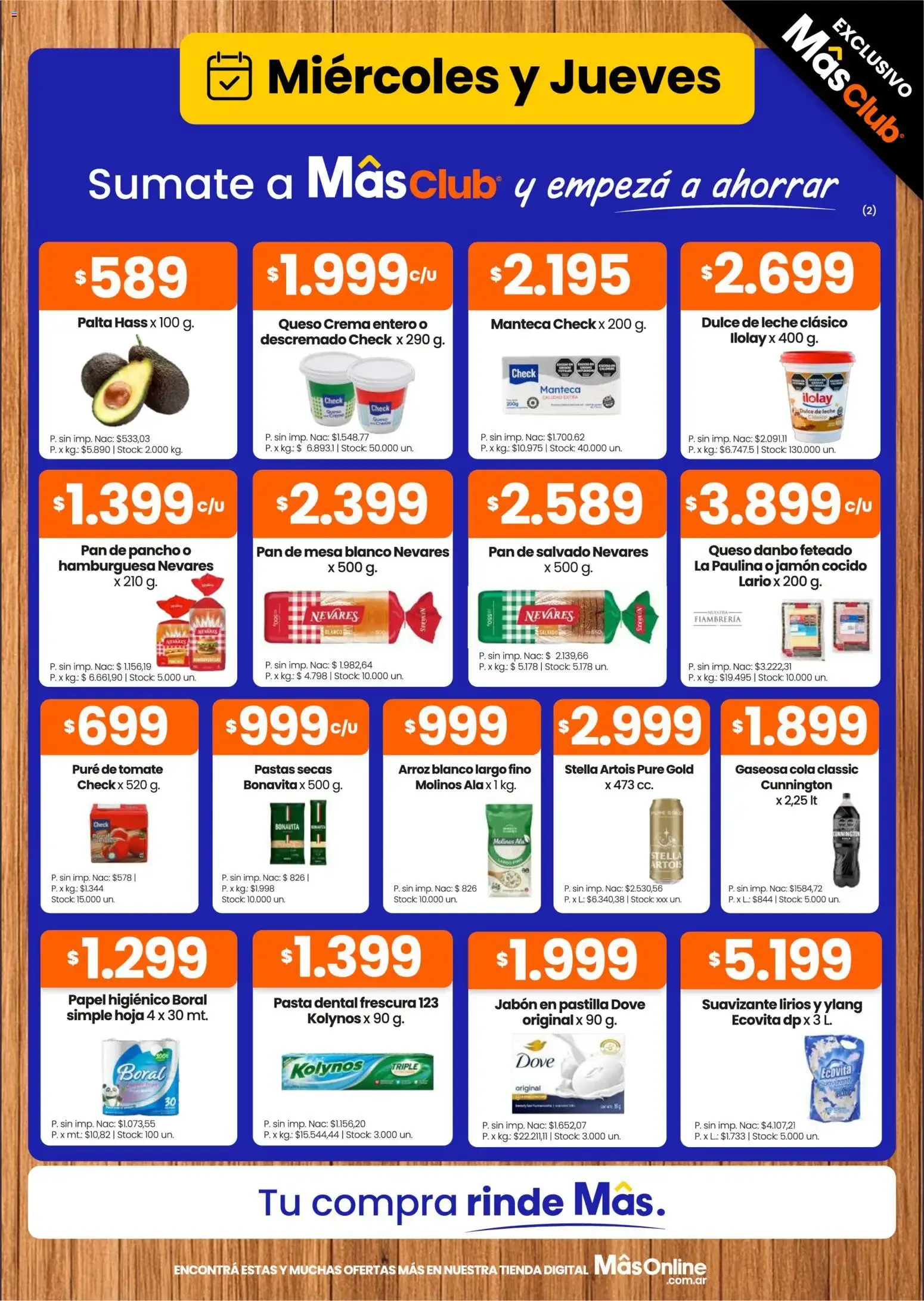 Ofertas de Changomas - 15 % En toda la Carnicería || del 14/10/2026 - 15/10/2026 || Catálogo 14 de octubre al 15 de octubre 2026 - Página 2 del catálogo