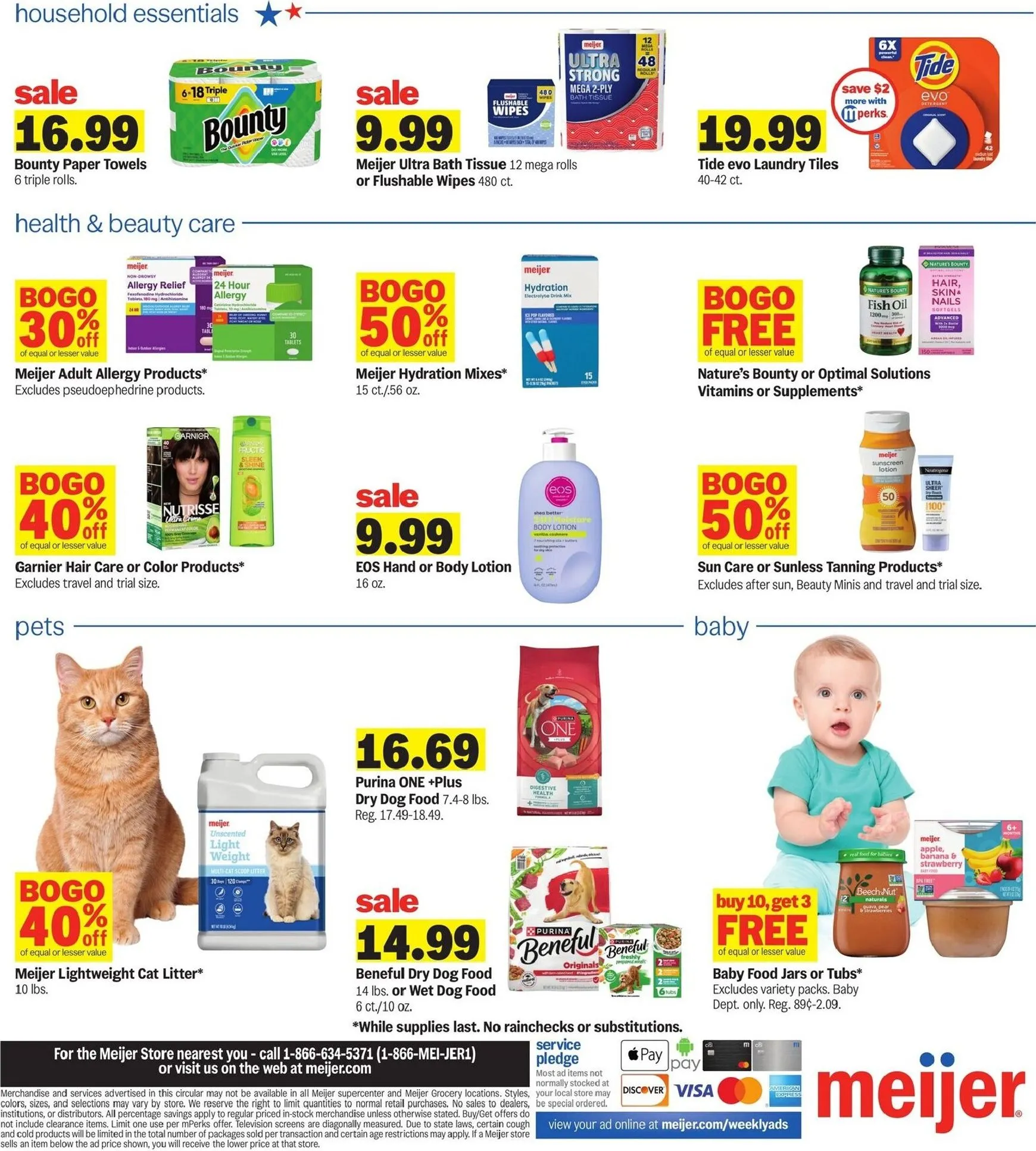 Weekly ad Meijer Sizzling Summer Deals from June 24 to June 30 2026 - Page 6