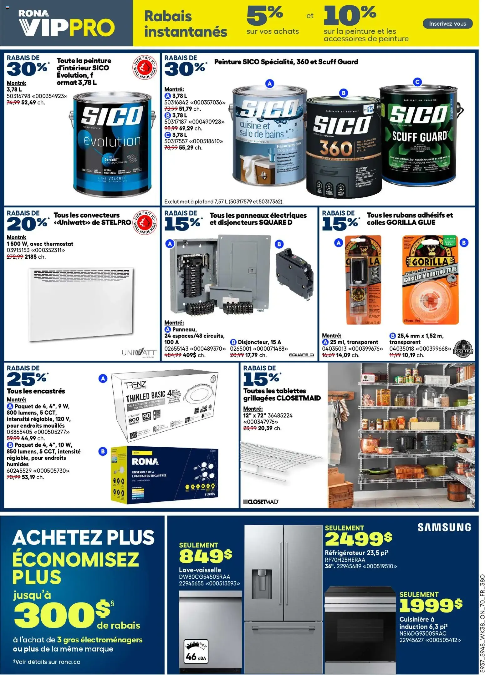 Rona circulaire from Oct 15, 2026 > weekly specials & deals from October 15 to October 28 2026 - flyer page 4