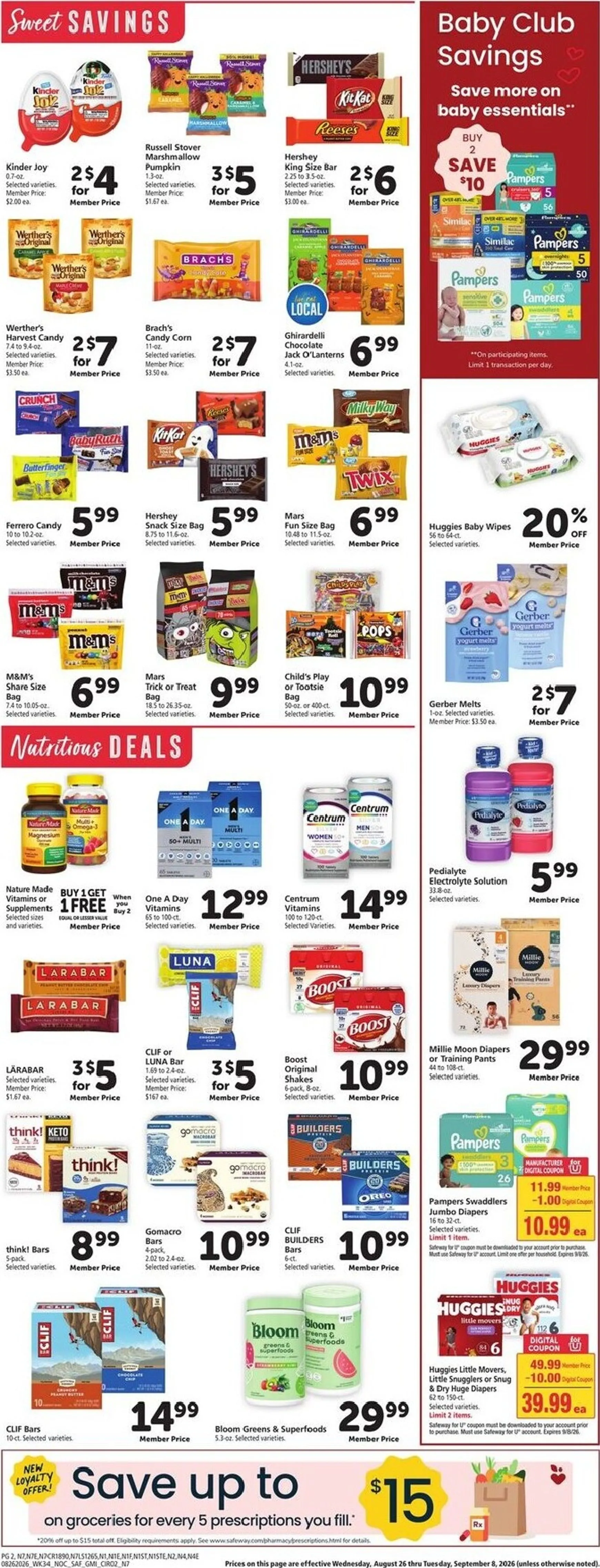 Weekly ad Current Safeway leaflet valid from Wednesday 08/26/2026 to Tuesday 09/01/2026 from August 26 to September 1 2026 - Page 9