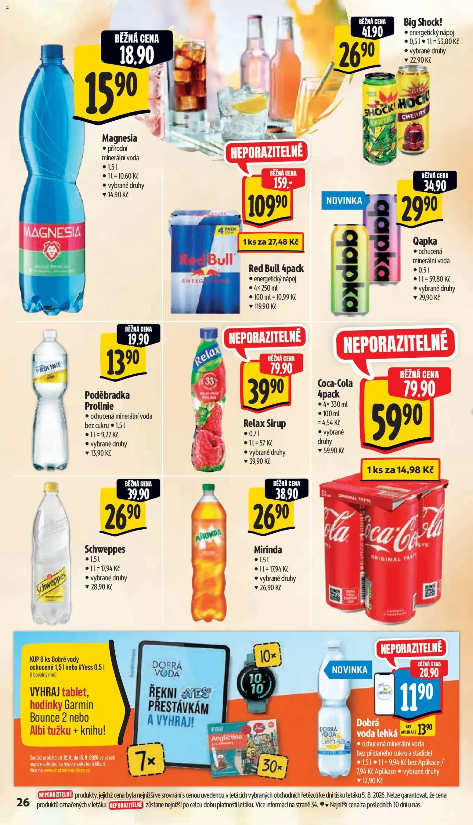 Albert leták - Hypermarket od 12.08.2026 - Akční leták - 12. srpna 18. srpna 2026 - Page 36