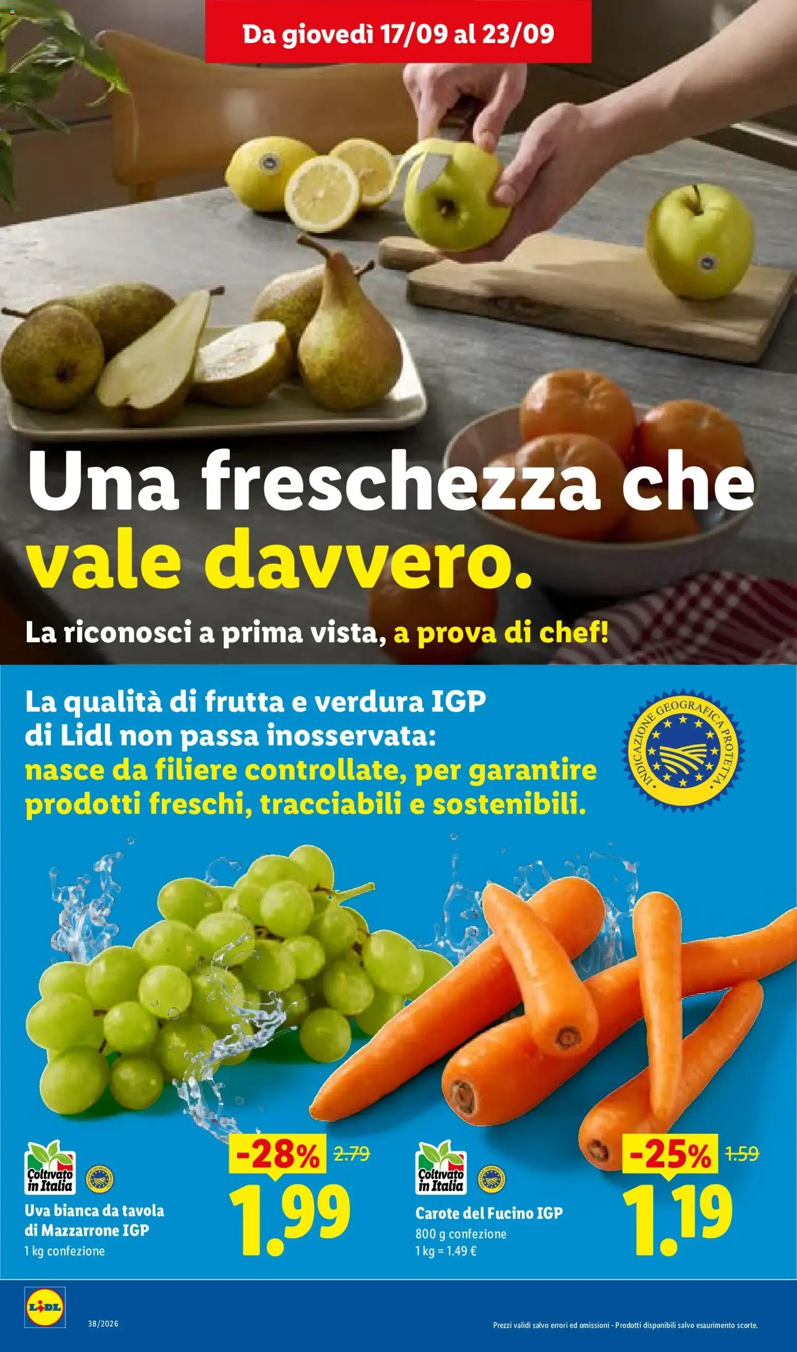 Lidl XXL Grande formato, grande convenienza y Mega Offerte da 17 settembre a 23 settembre di 2026 - Pagina del volantino 4