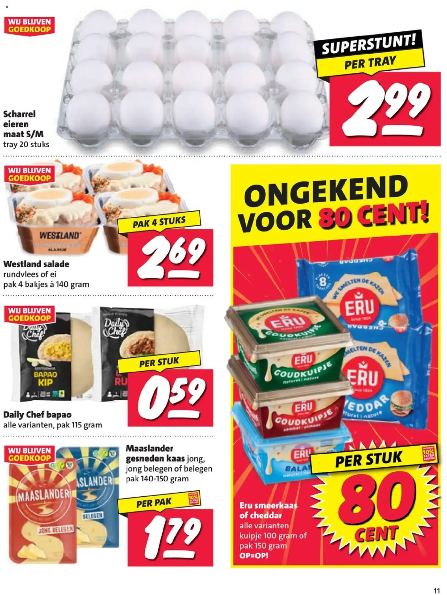 Nettorama MERKENDISCOUNT - DISCOUNT PRIJS! Budgetboodschappen nergens goedkoper! van 7 september tot 13 september 2026 - Folder pagina 11