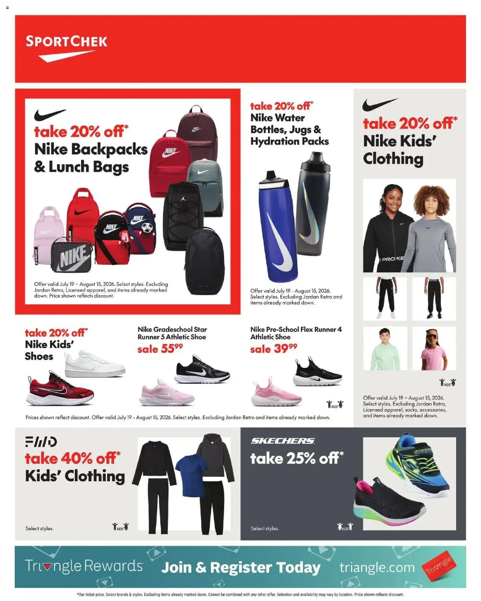 Sport Chek: The Big Brand Sale from July 23 to August 12 2026 - flyer page 2