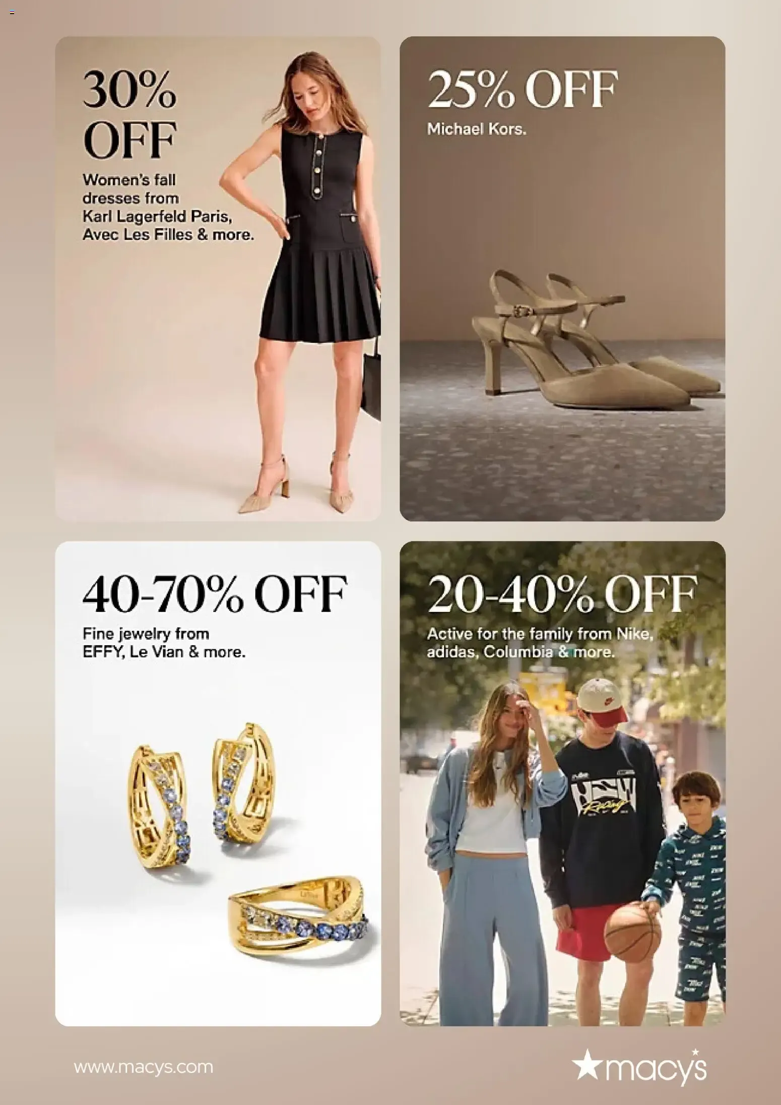 Weekly ad Macy's Fall's best pieces 30-45% OFF from September 21 to October 5 2026 - Page 3