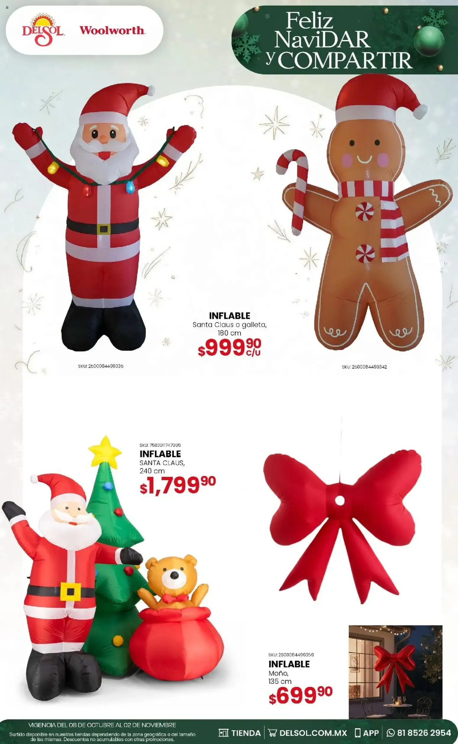 Catálogo de Del Sol y Woolworth - Feliz NaviDar y Compartir (08/10/2026 - 02/11/2026) - catálogo en línea 8 de octubre al 2 de noviembre 2026 - Pagina 3
