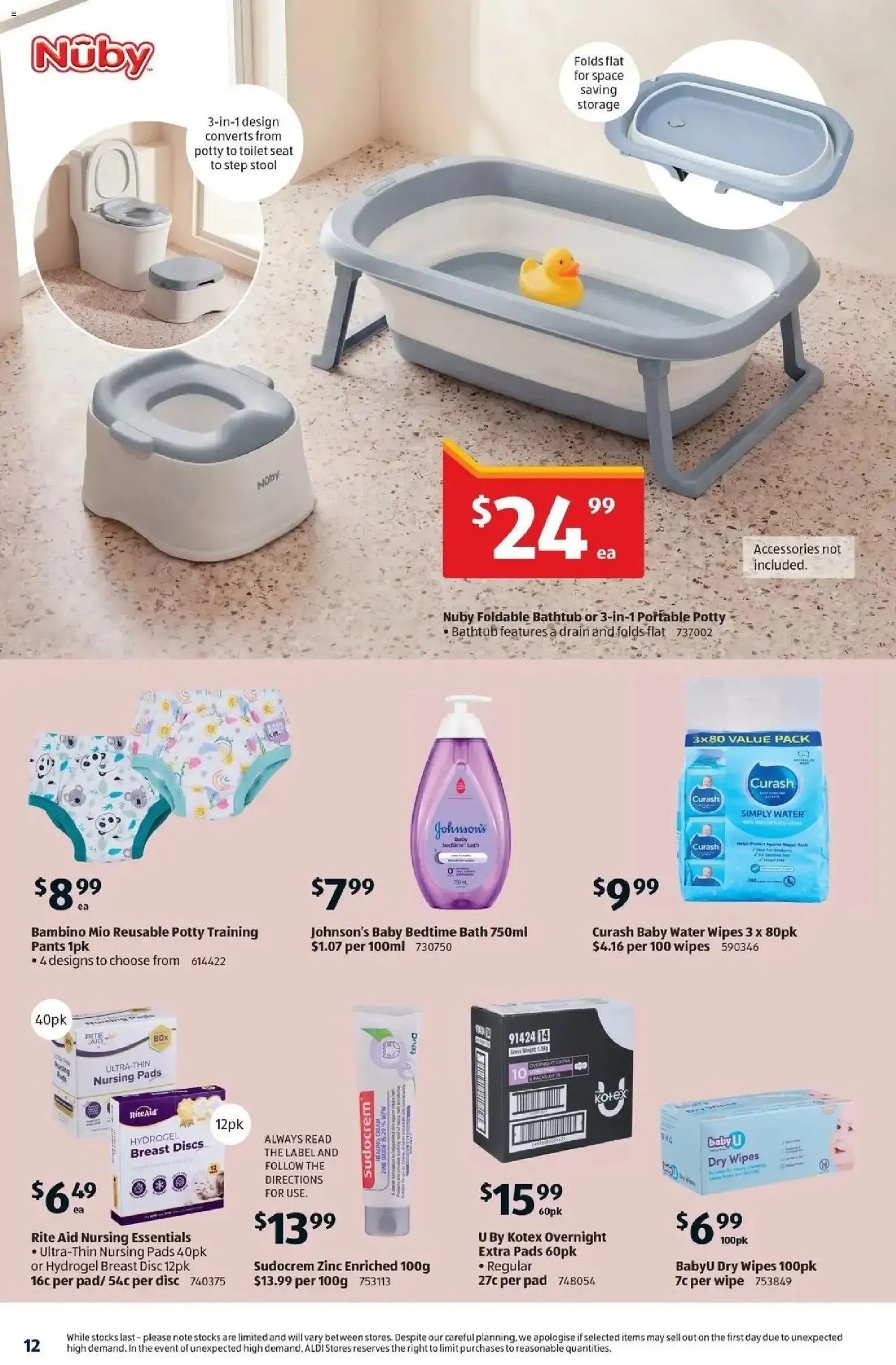 Aldi SpecialBuys: Baby bonanza - Catalogue valid from 1 July to 14 July 2026 - page 12