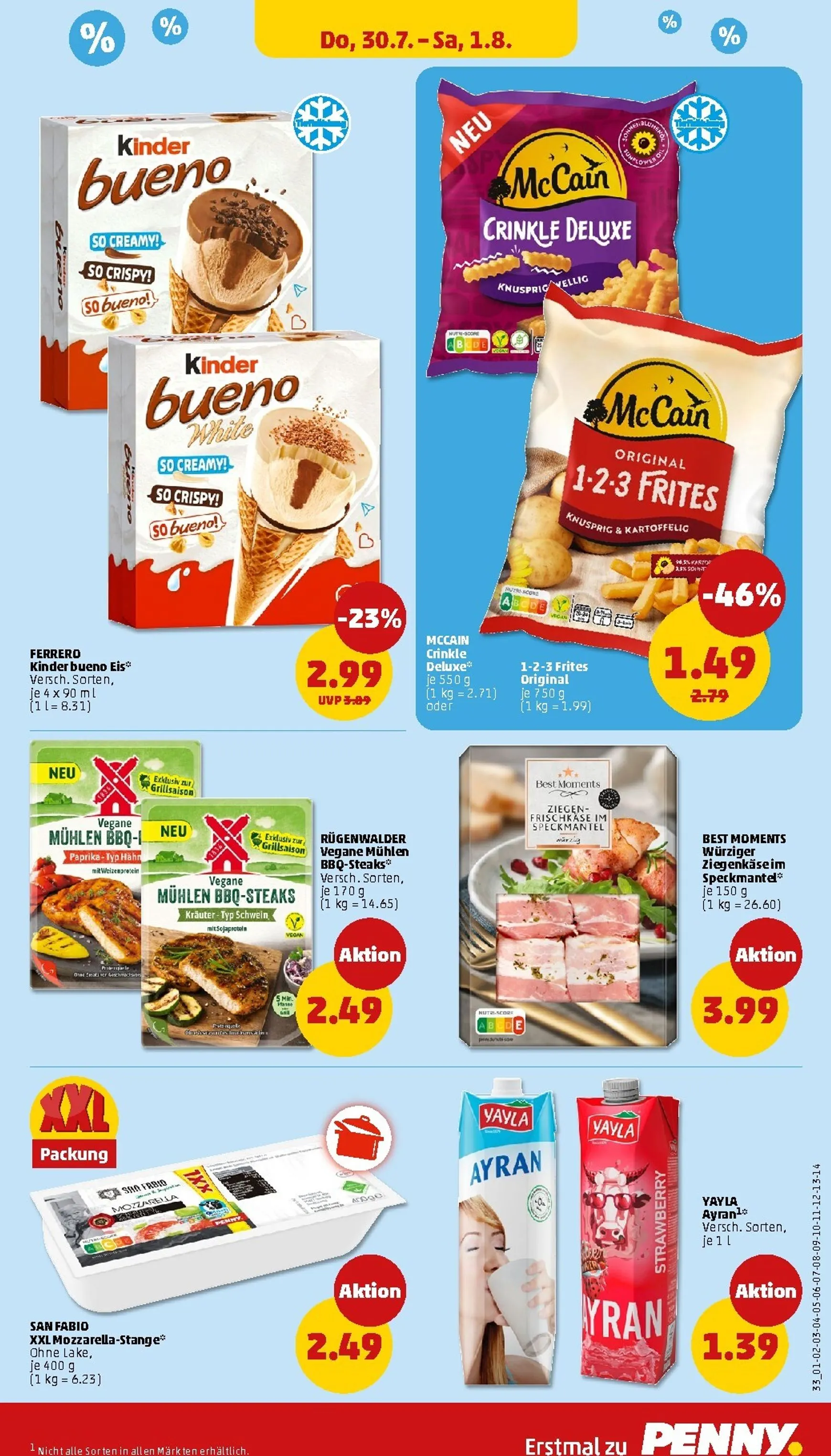 PENNY Prospekt nächste Woche – von Montag 27.07.2026 bis Samstag 01.08.2026 von 27. Juli bis 1. August 2026 - Prospekt seite 39