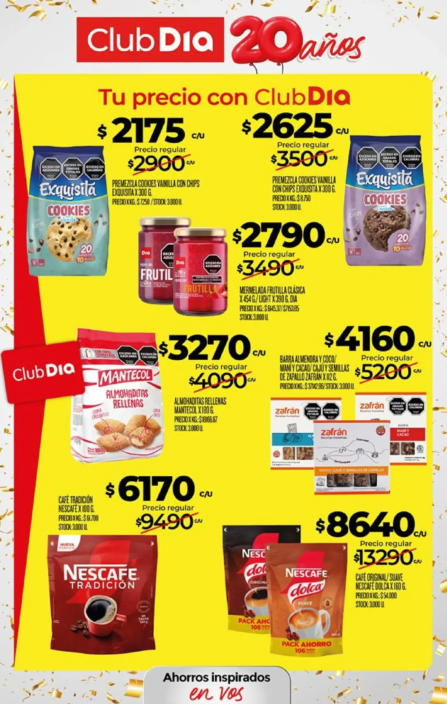 Ofertas de Club Dia 20 años - Tu precio con Club Dia 21 de octubre al 26 de octubre 2026 - Página 25 del catálogo