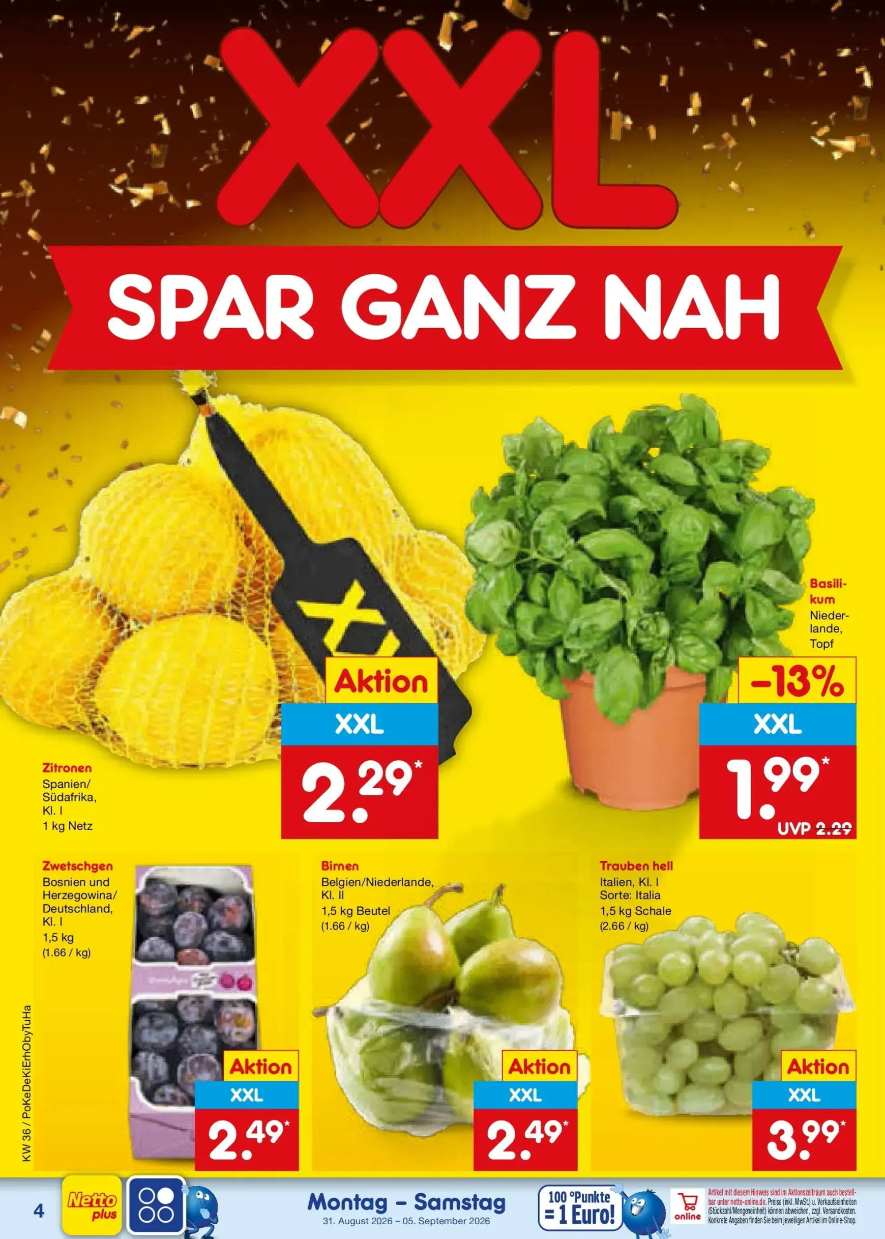 Netto Marken Discount Prospekt – von Montag 31.08.2026 bis Samstag 05.09.2026 von 31. August bis 5. September 2026 - Prospekt seite 7