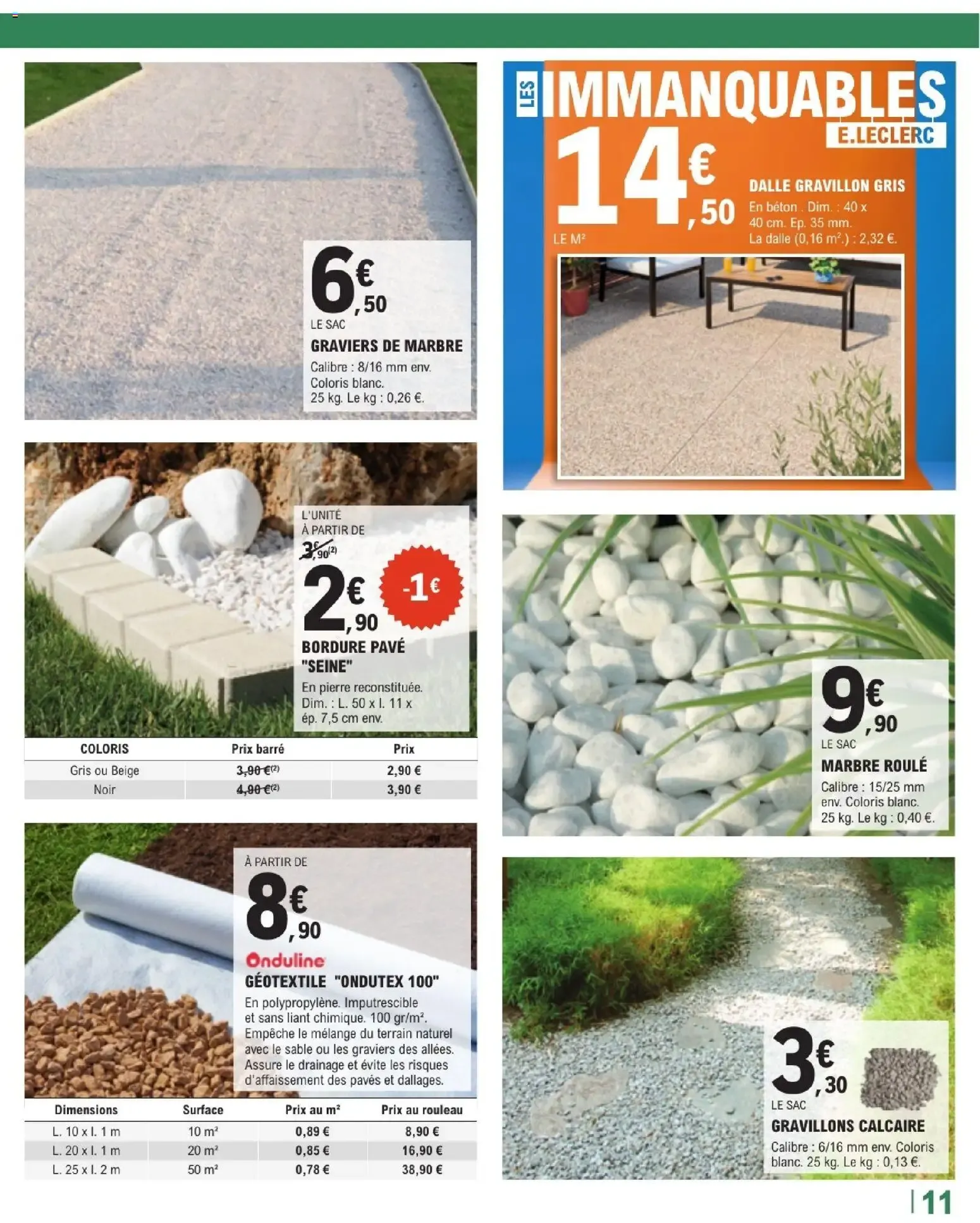 Brico E.Leclerc catalogue à partir du 23/06/2026 - promo en ligne du 23 juin au 11 juillet 2026 - Catalogue page 11