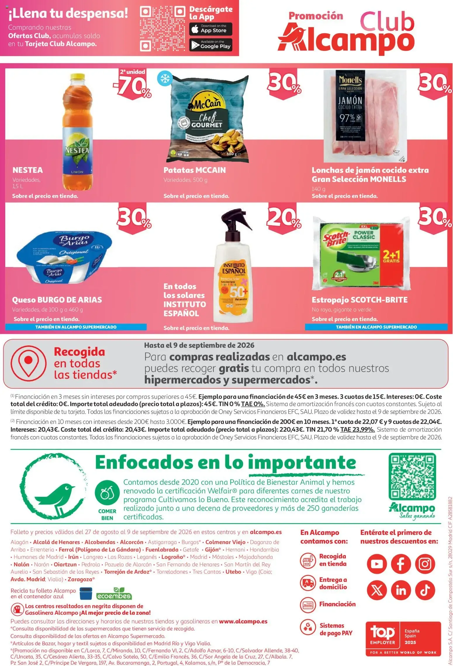 Catálogo de Alcampo Sales ganando 27 de agosto al 9 de septiembre 2026 - Página 28