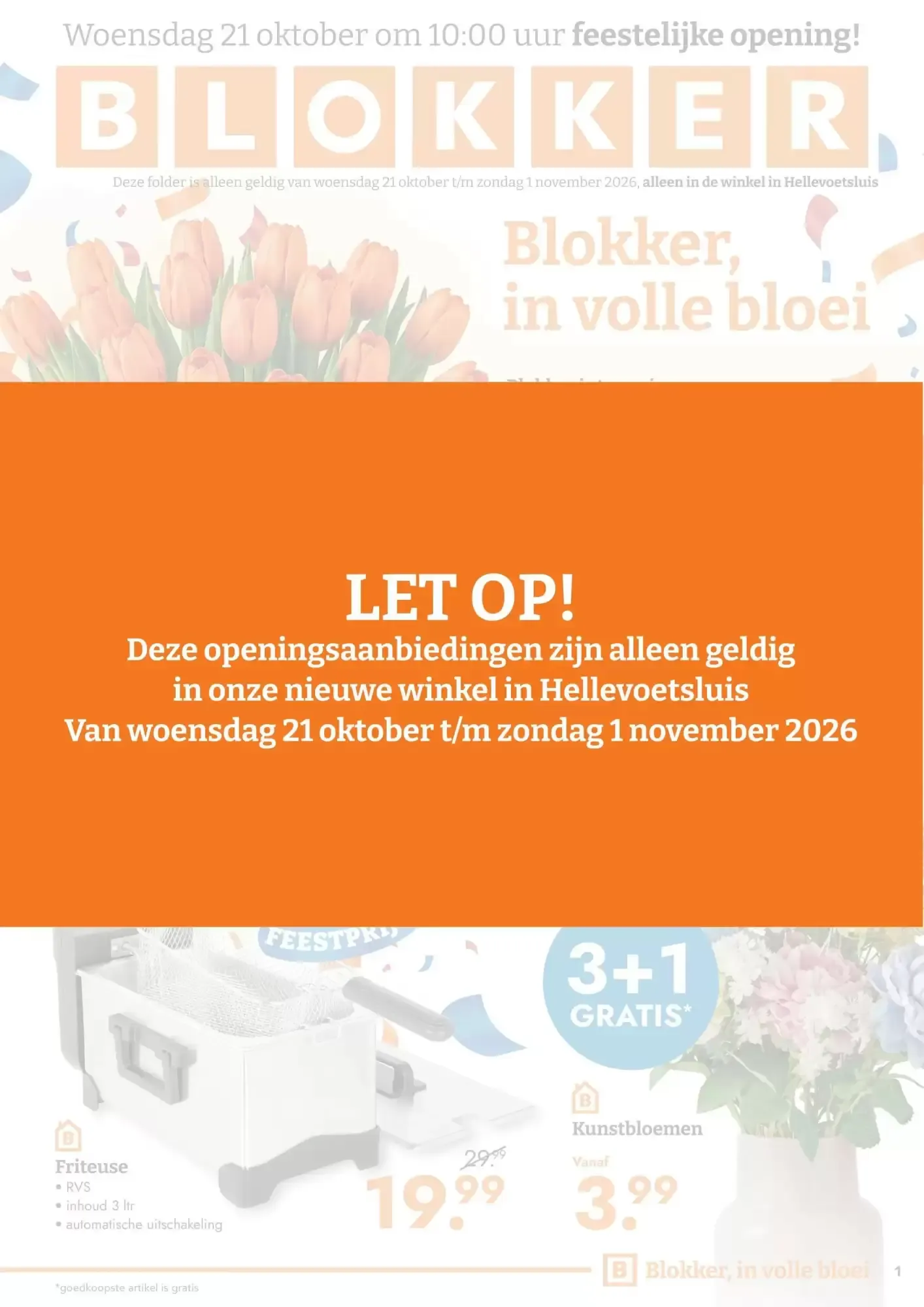 Blokker folder