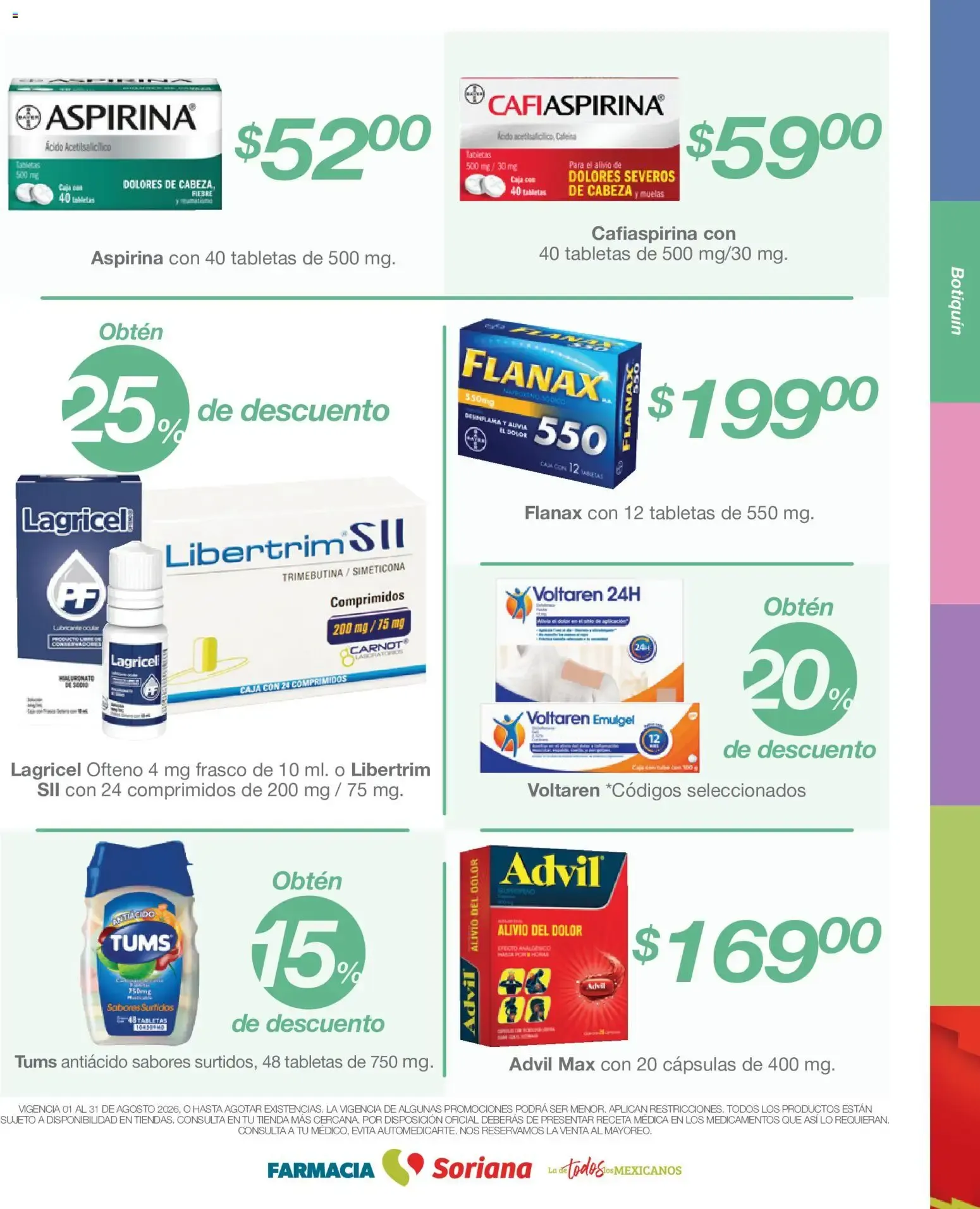 Catálogo de FARMACIA Soriana: Sueros Rehidratantes Nodrim 1 de agosto al 31 de agosto 2026 - Pagina 4