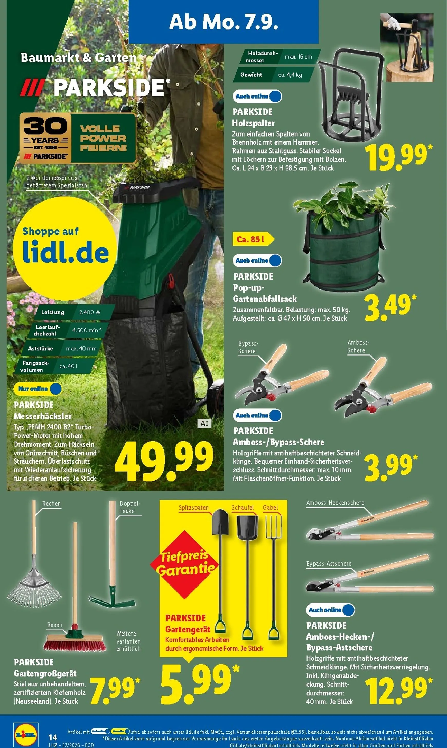 Lidl Prospekt nächste Woche – von Montag 07.09.2026 bis Samstag 12.09.2026 von 7. September bis 12. September 2026 - Prospekt seite 33