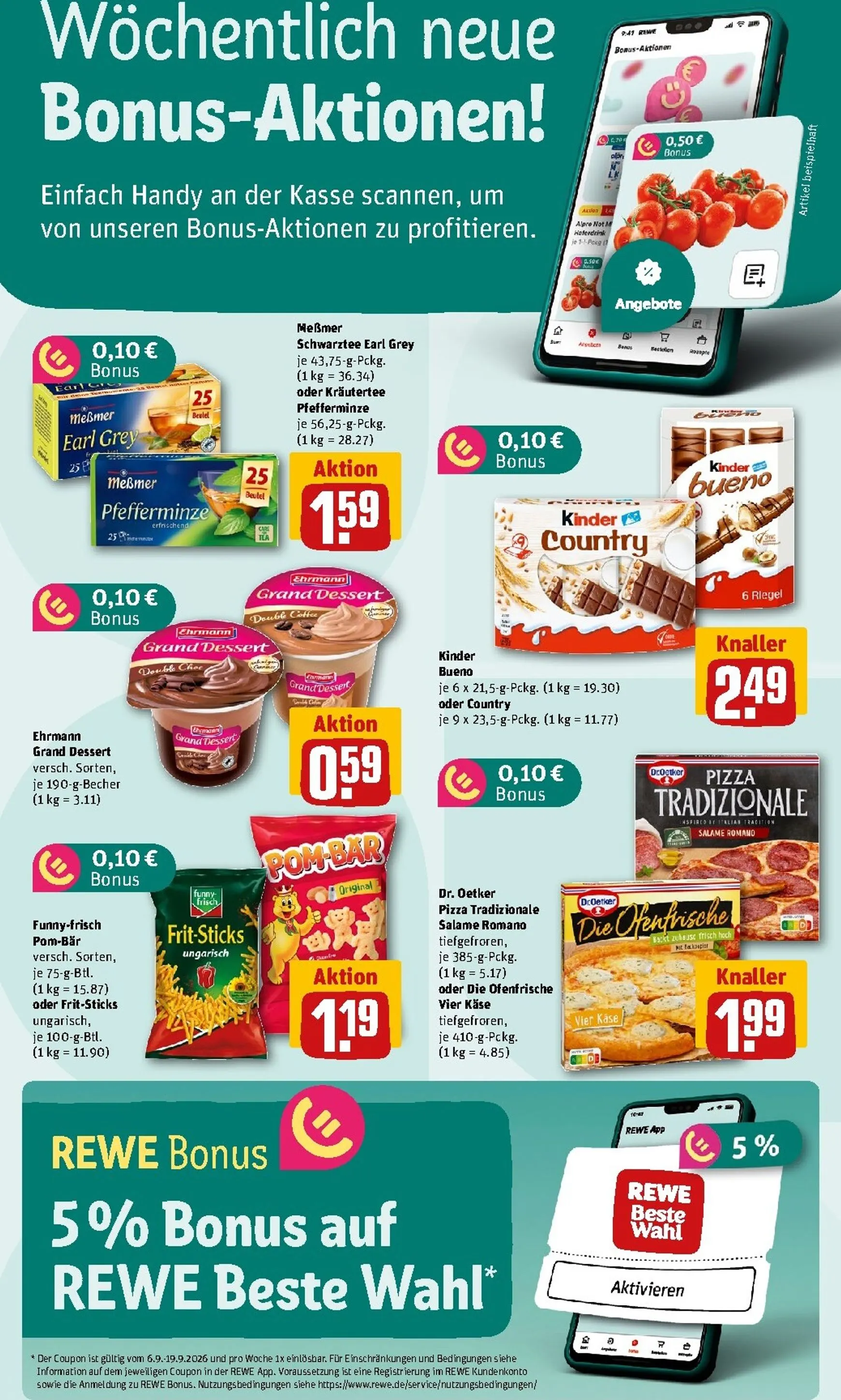 Rewe Prospekt nächste Woche – von Montag 07.09.2026 bis Sonntag 13.09.2026 von 7. September bis 13. September 2026 - Prospekt seite 2