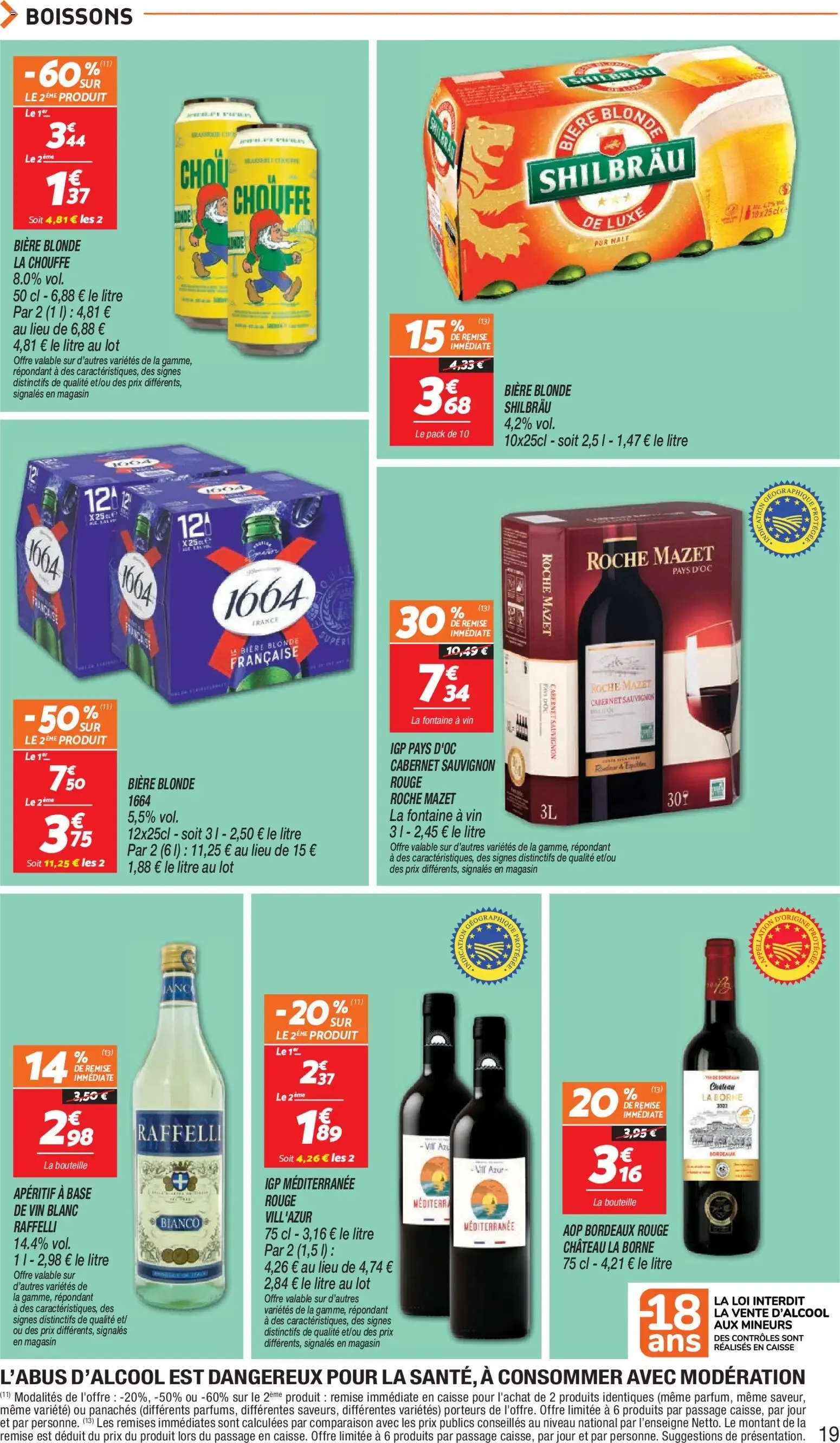 Netto: 100% Reembolso en todas las confiterías Netto du 20 octobre au 26 octobre 2026 - Catalogue page 19