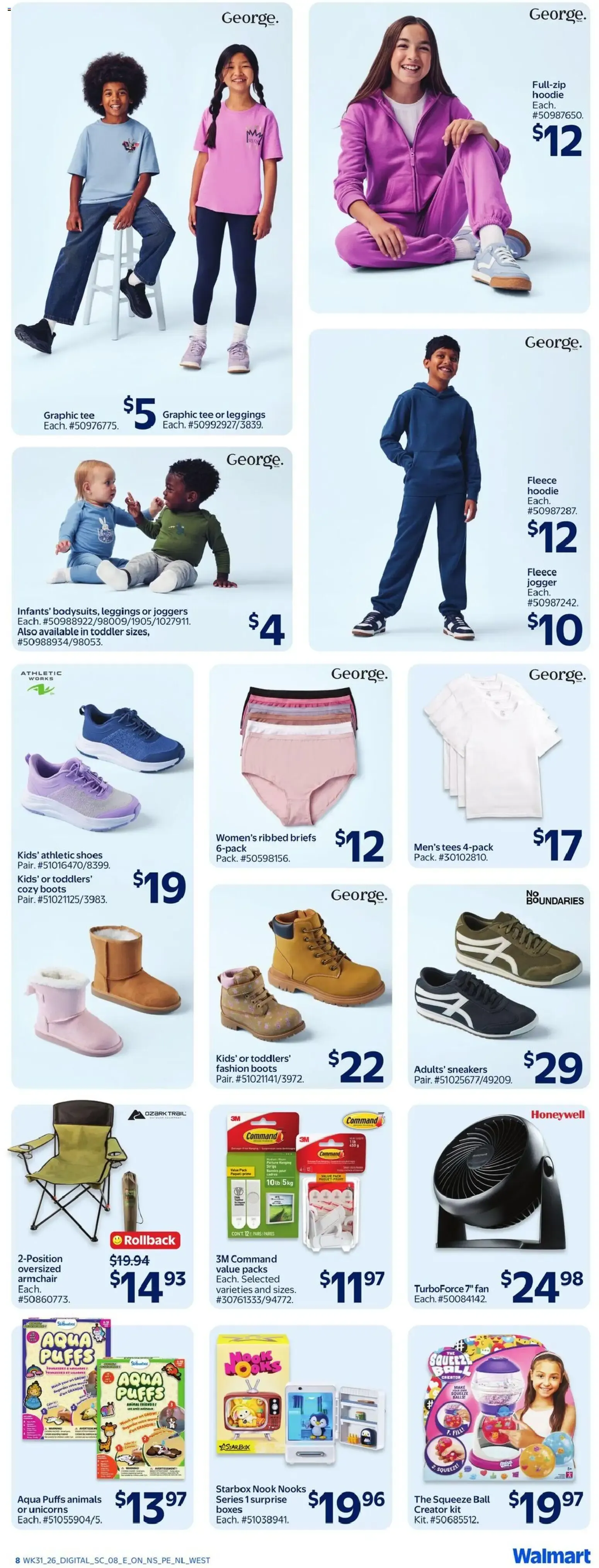 Walmart weekly flyer from Aug 27, 2026 > weekly specials & deals from August 27 to September 2 2026 - flyer page 12
