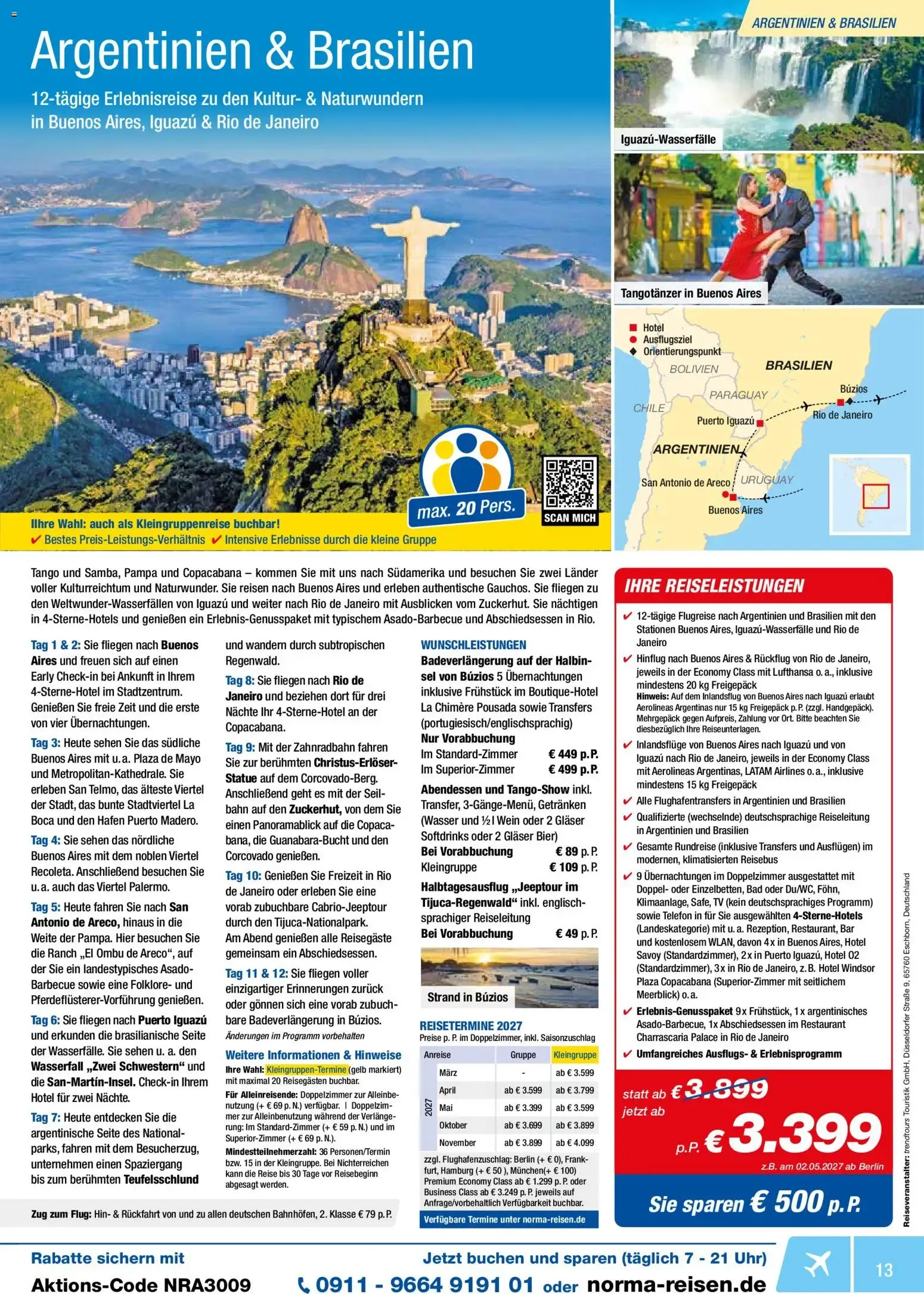 Norma Reisen (ab 01.09.2026) zum blättern » Angebote von 1. September bis 30. September 2026 - Prospekt seite 13