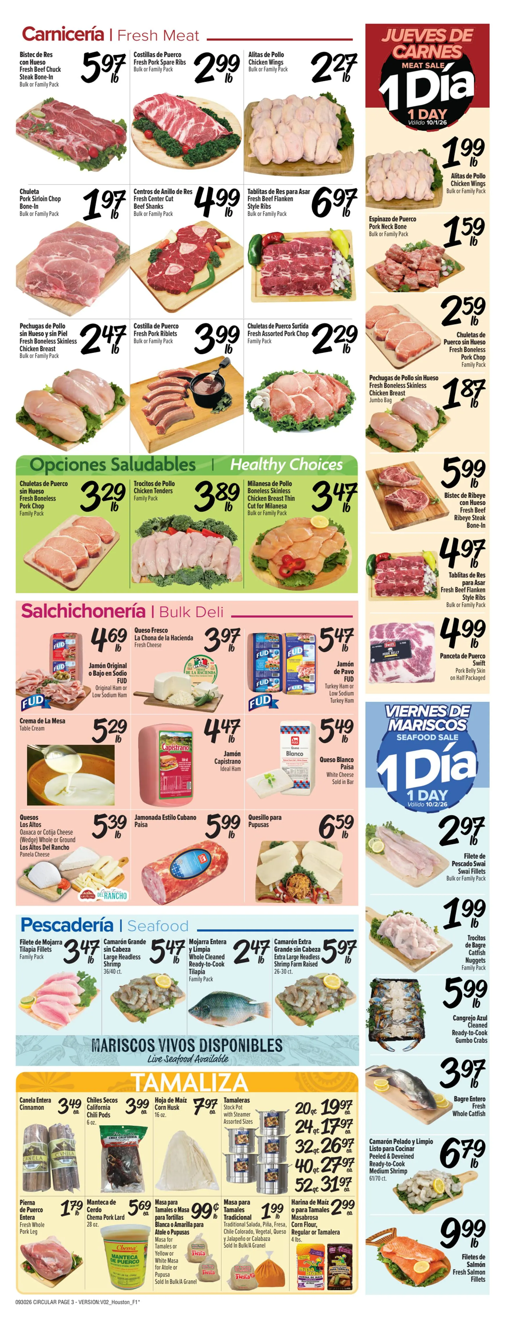 Weekly ad Fiesta Hispanic Heritage Month Offers from September 30 to October 6 2026 - Page 3