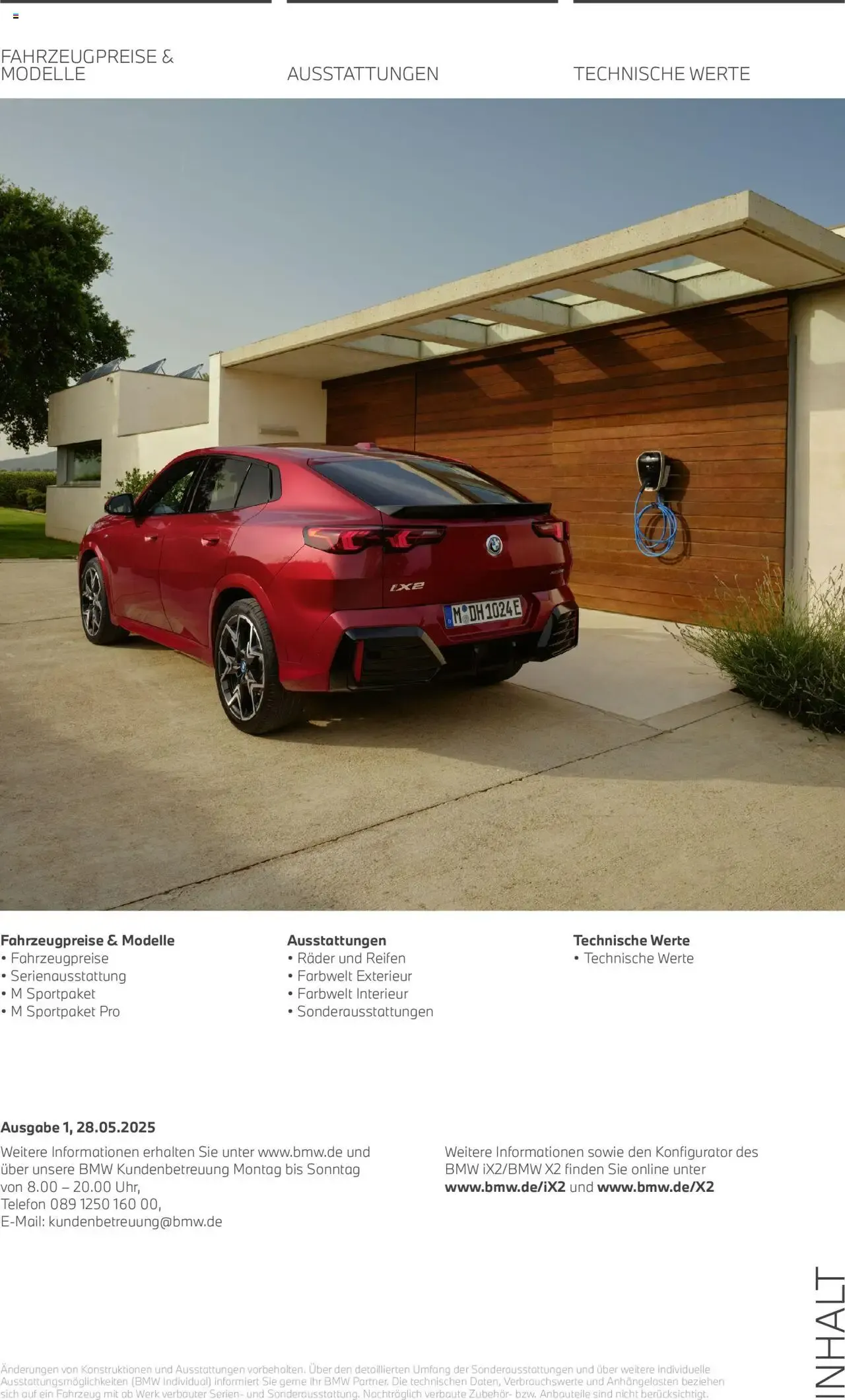 BMW The X2 von 1. Juli bis 31. Dezember 2026 - Prospekt seite 2
