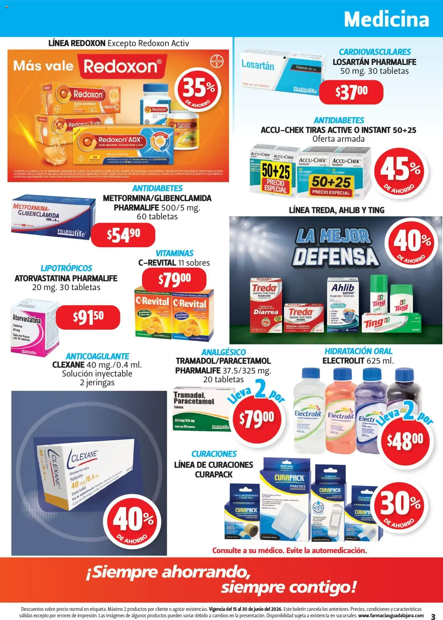 Catálogo de Farmacia Guadalajara catálogo (15/06/2026 - 30/06/2026) - catálogo en línea 15 de junio al 30 de junio 2026 - Pagina 3
