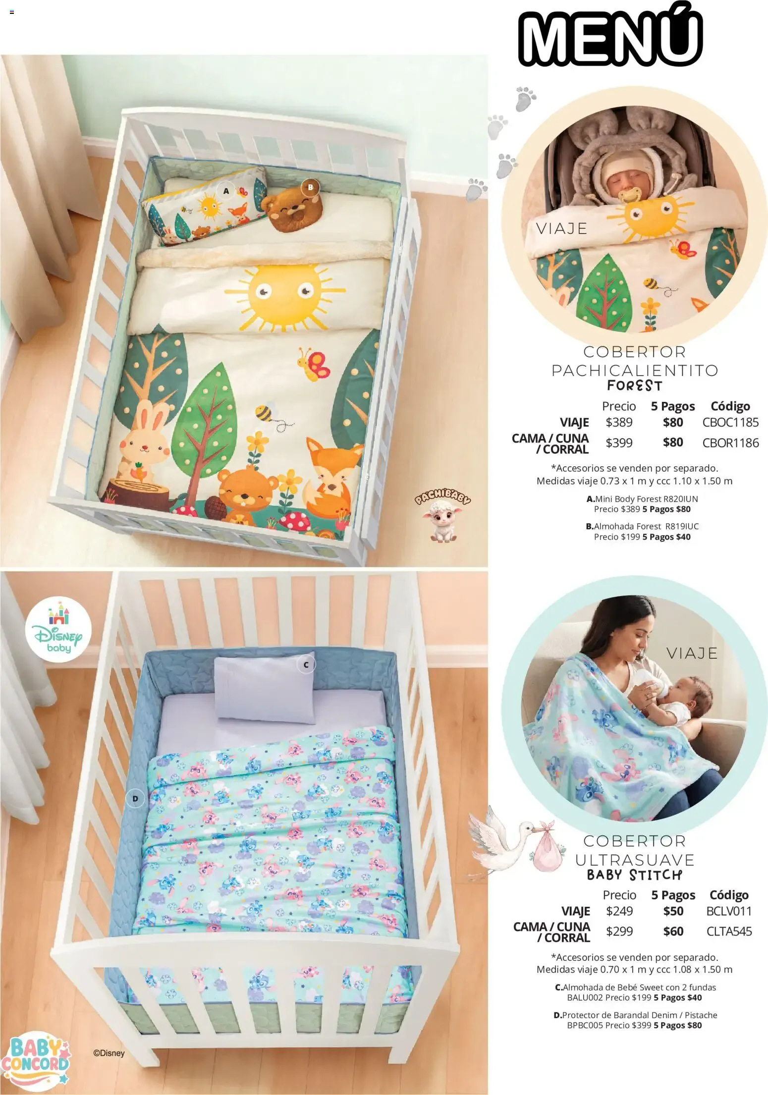 Catálogo de Colchas Concord catálogo Colección Bebé (01/08/2026 - 31/10/2026) - catálogo en línea 1 de agosto al 31 de octubre 2026 - Pagina 6