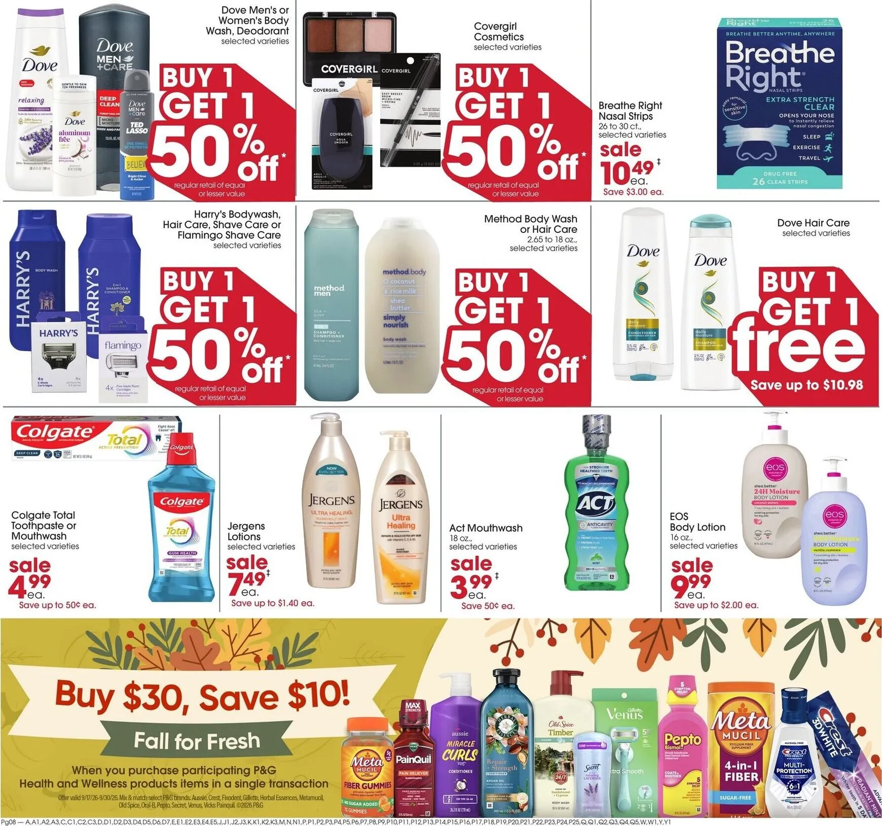 Weekly ad Current Giant Eagle leaflet valid from Thursday 09/17/2026 to Wednesday 09/23/2026 from September 17 to September 23 2026 - Page 8