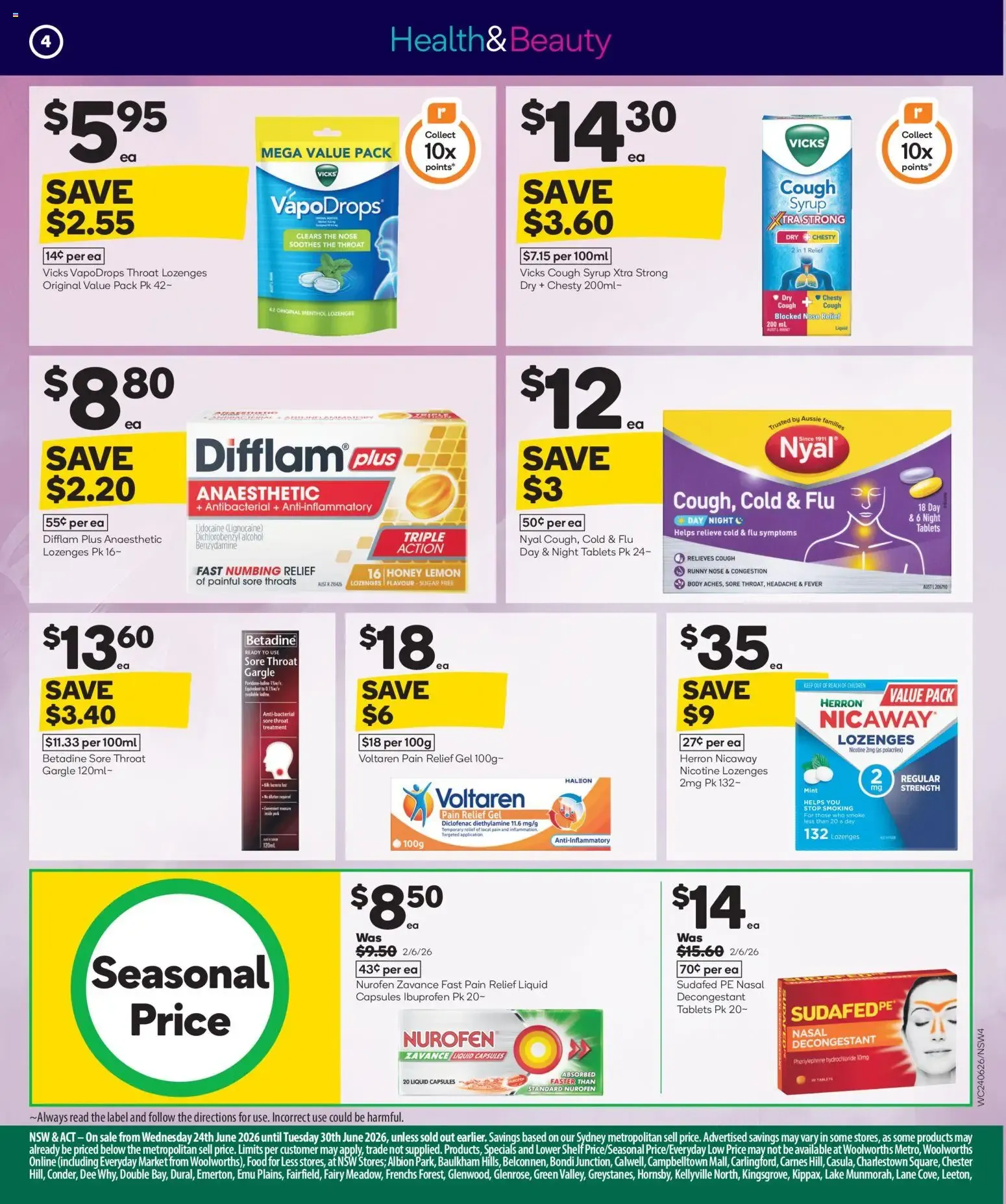 Woolworths catalogue valid from 24/06/2026 > Online Australia - Catalogue valid from 24 June to 30 June 2026 - page 4