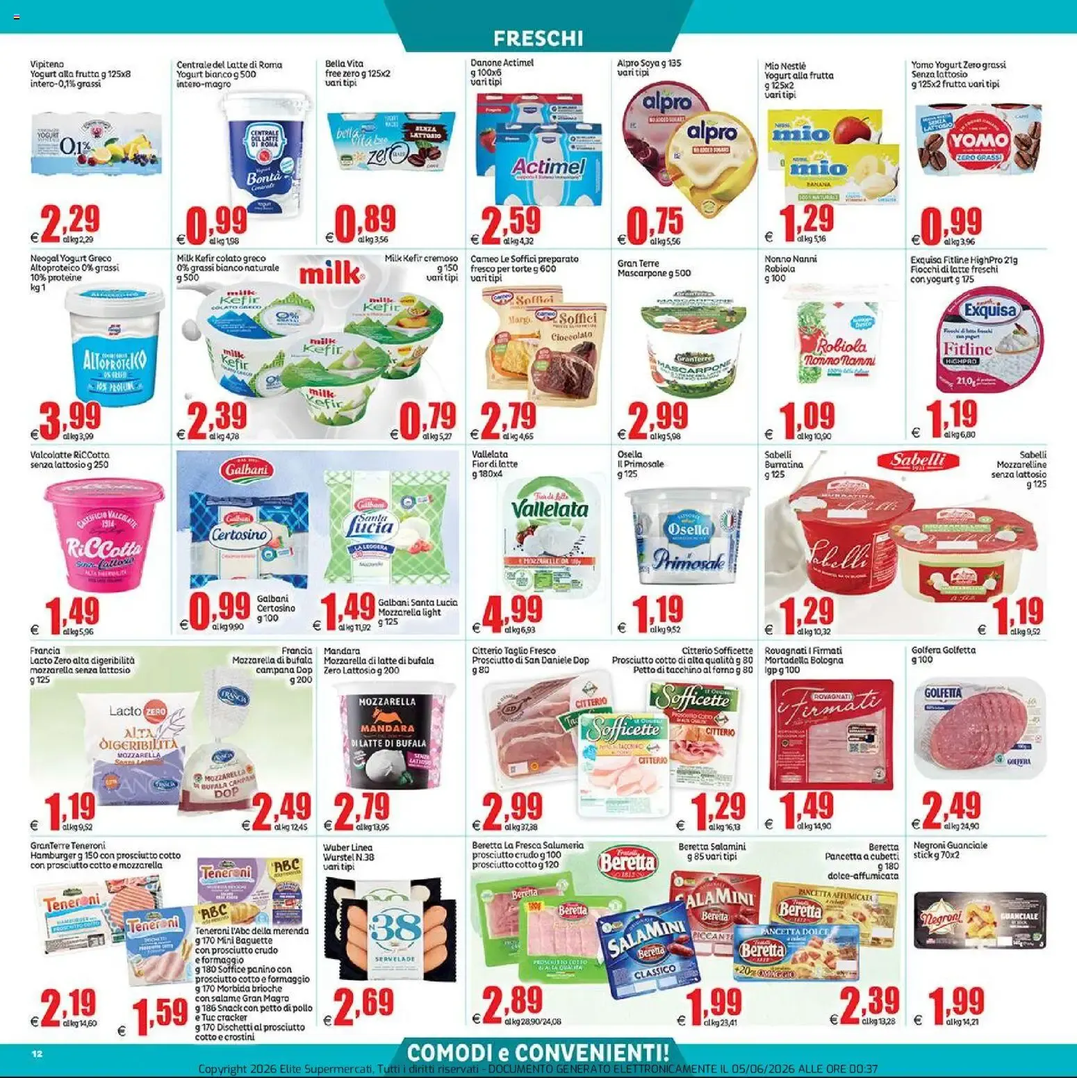 Nuovo Elite Supermercati volantino Perugia, Ascoli Piceno dal 05/06/2026 > offerte anteprima 🛍️ da 5 giugno a 18 giugno di 2026 - Pagina del volantino 12