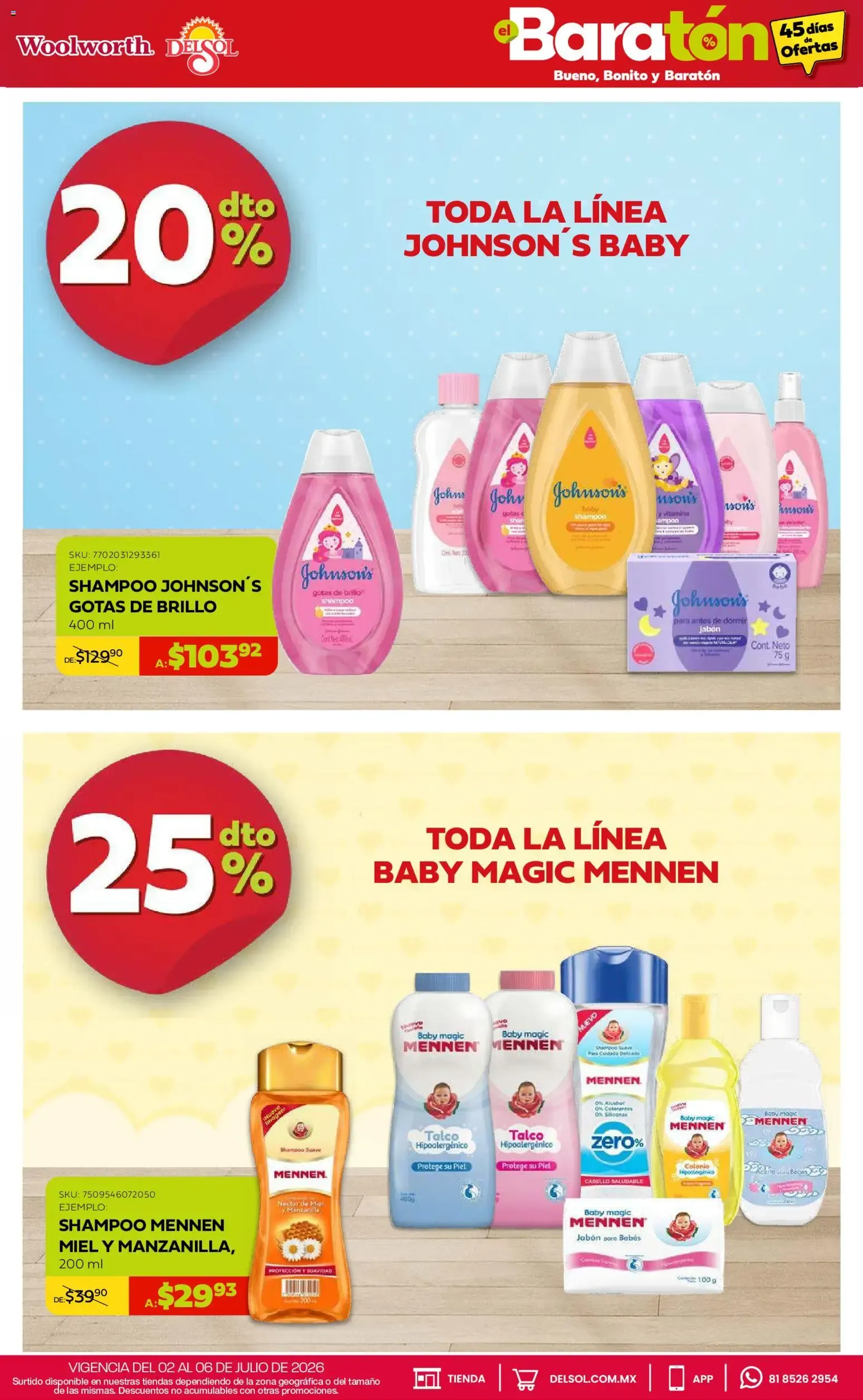 Catálogo de Del Sol y Woolworth catálogo Bueno, Bonito y Baratón (02/07/2026 - 06/07/2026) - catálogo en línea 2 de julio al 6 de julio 2026 - Pagina 14