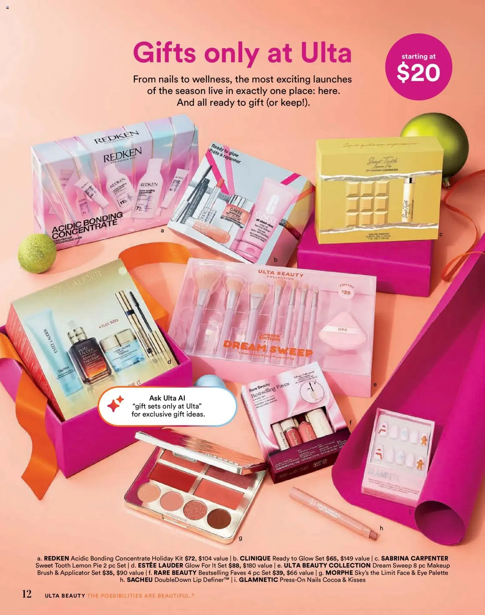Weekly ad Ulta Beauty Holiday 2026 Gift Guide from October 11 to November 21 2026 - Page 12