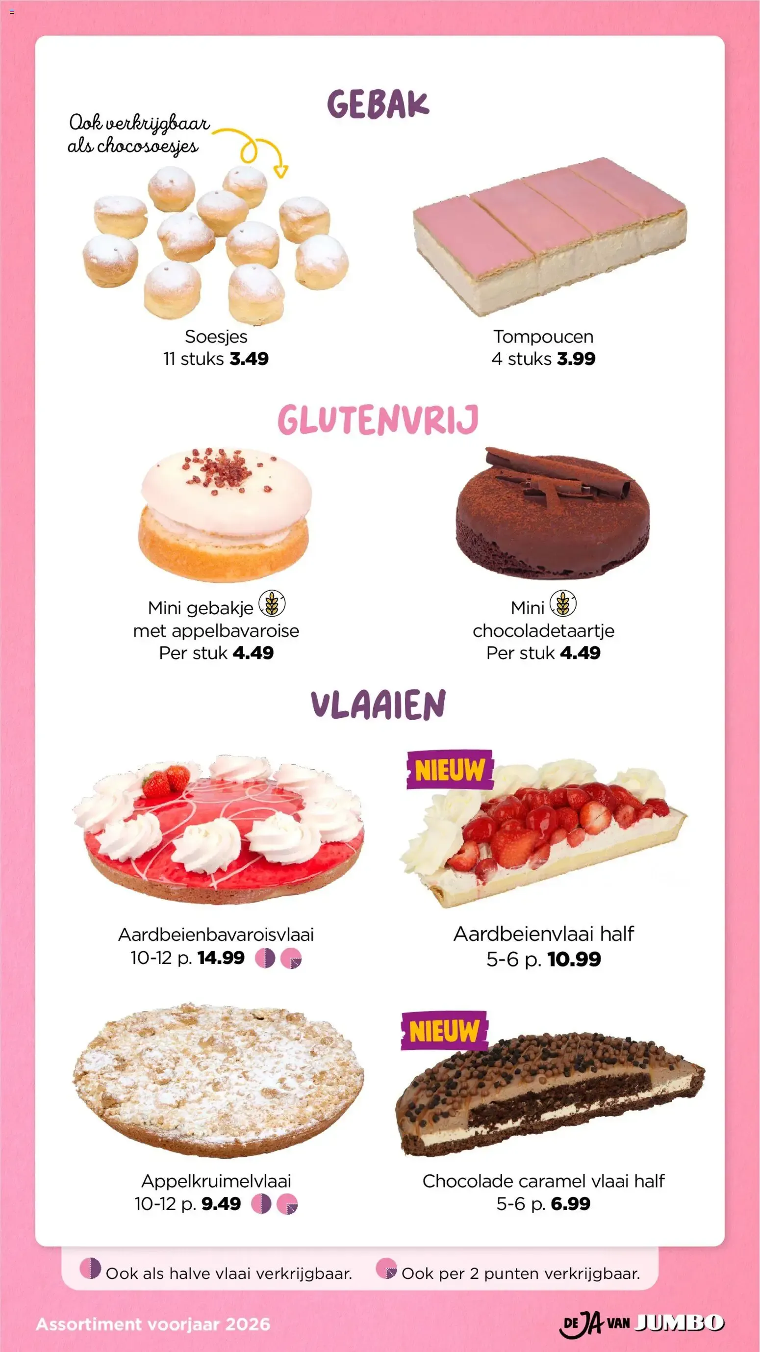Jumbo: 20% de descuento en pastelería fresca para cumpleaños van 21 april tot 31 december 2026 - Folder pagina 4