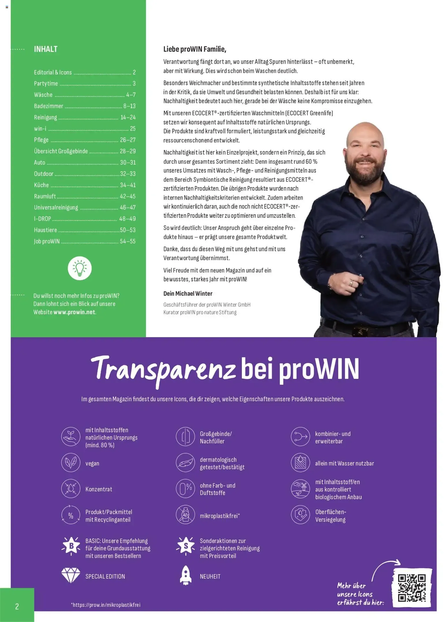 ProWIN SYMBIONTISCHE Reinigung - Edición #6/2026 von 1. Juli bis 31. Dezember 2026 - Prospekt seite 2